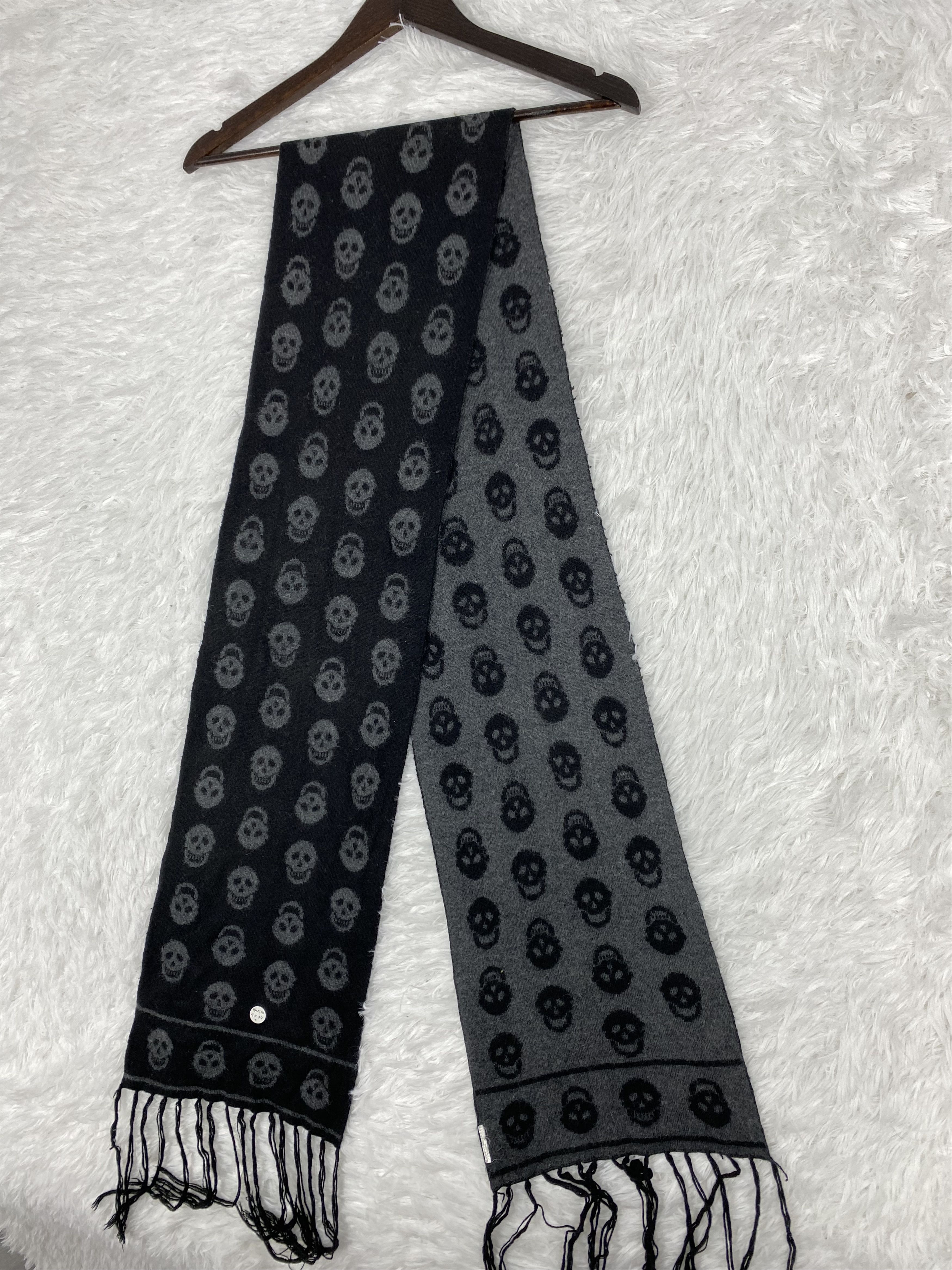 Vintage Vintage Skulls Scarf / Muffler Neckwear PM0199 Size ONE SIZE - 4 Thumbnail