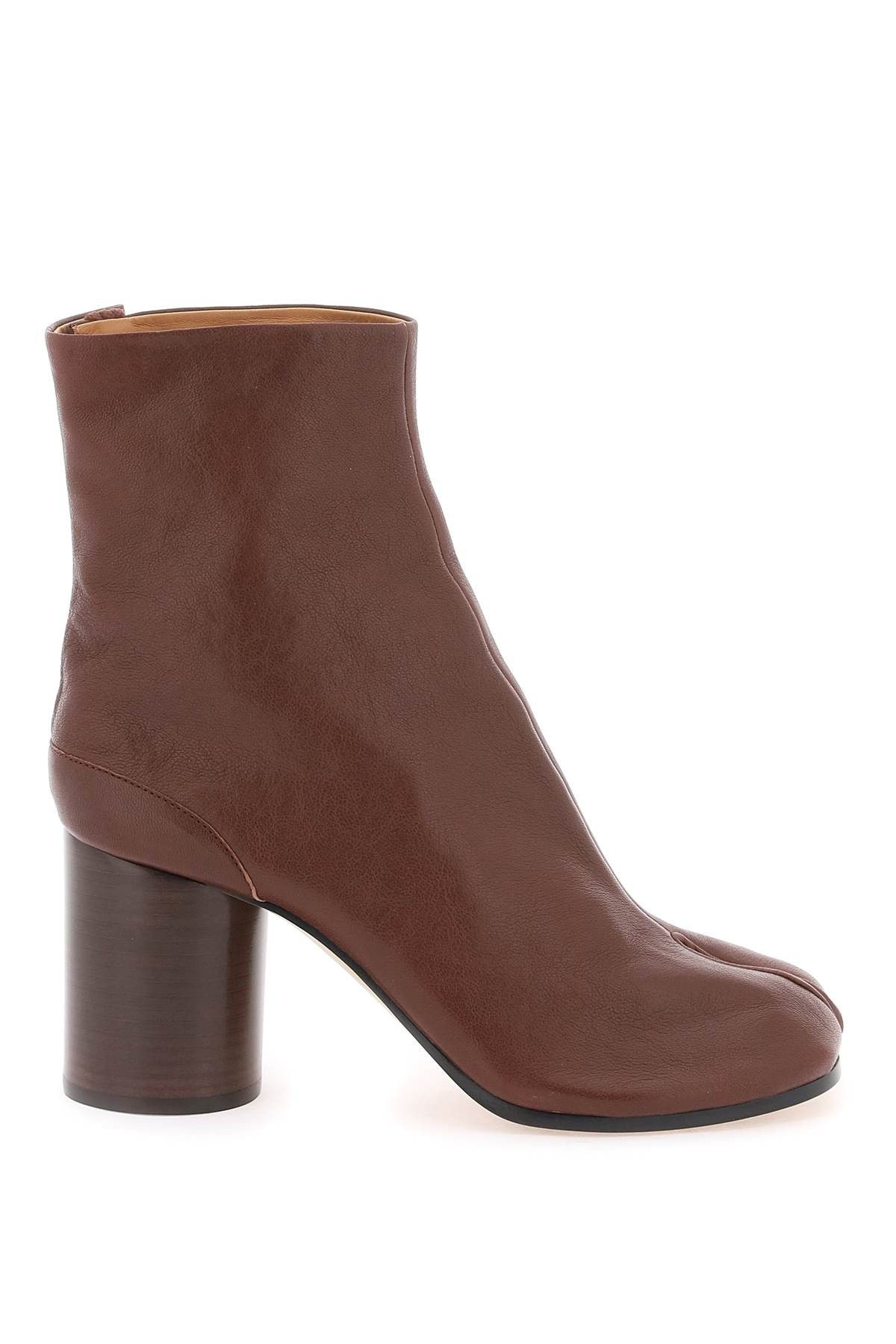 Maison Margiela o1s22i1n0724 Leather Tabi Ankle Boots in Brown Size US 10 / IT 40 - 1 Thumbnail