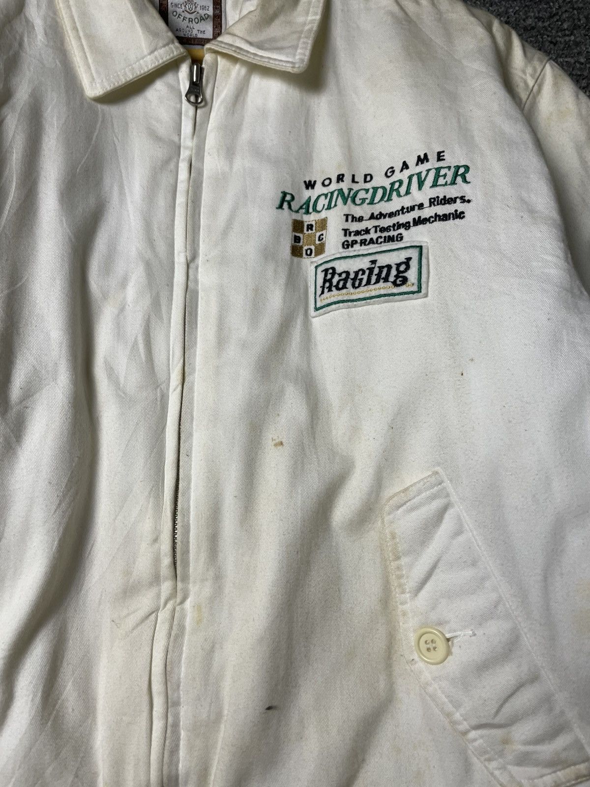 Japanese Brand × Vintage Original Wear OFF-ROAD Bomber Jacket (96) Size US L / EU 52-54 / 3 - 12 Thumbnail