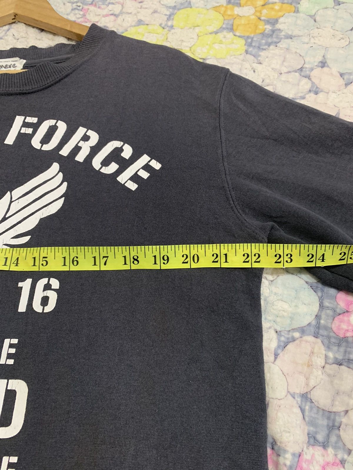 Japanese Brand Rare US AIR FORCE Sweatshirt Size US L / EU 52-54 / 3 - 11 Thumbnail