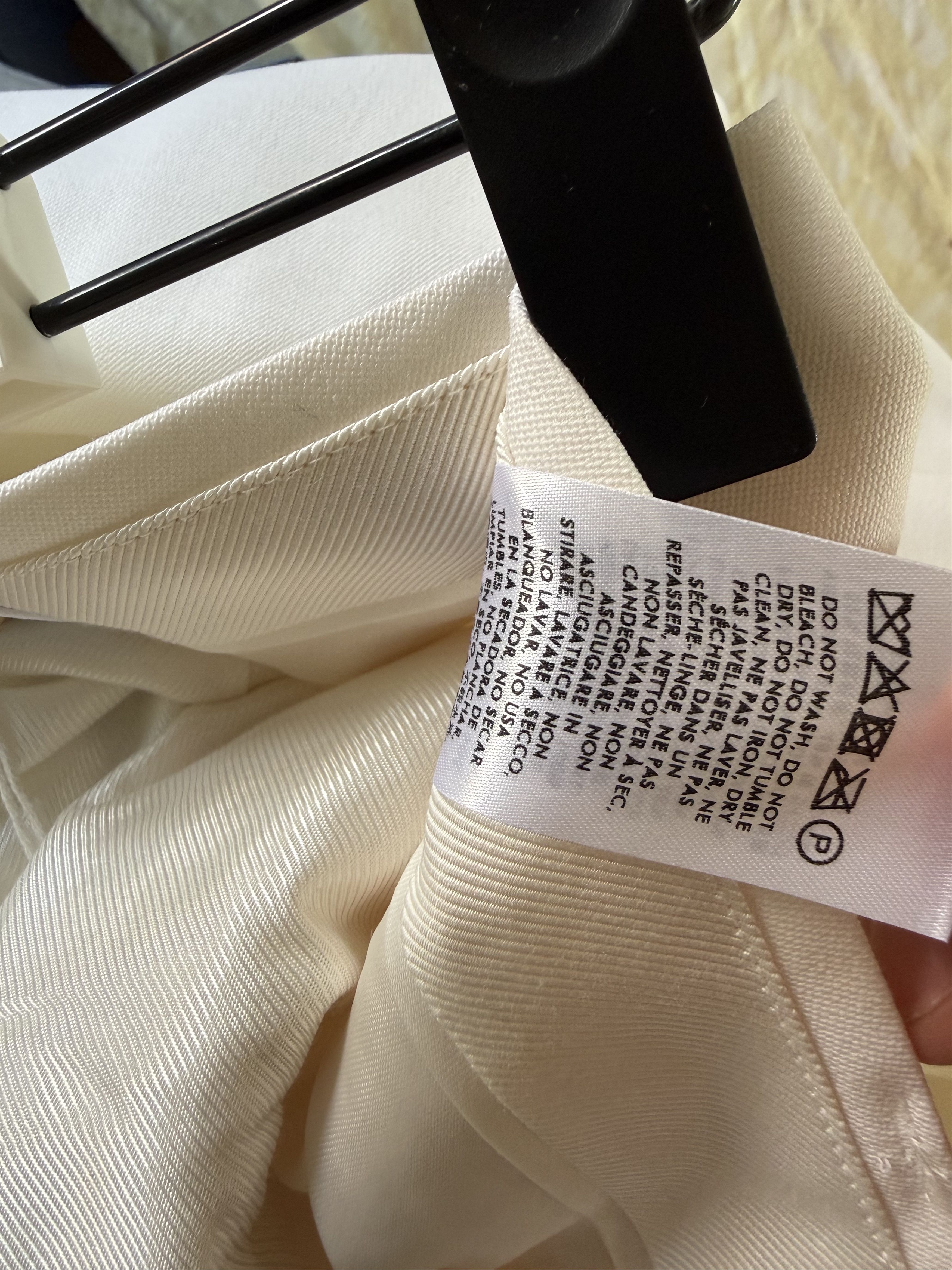 Casablanca casablanca wool gaberdine pin tuck trouser white Size US 32 / EU 48 - 5 Thumbnail