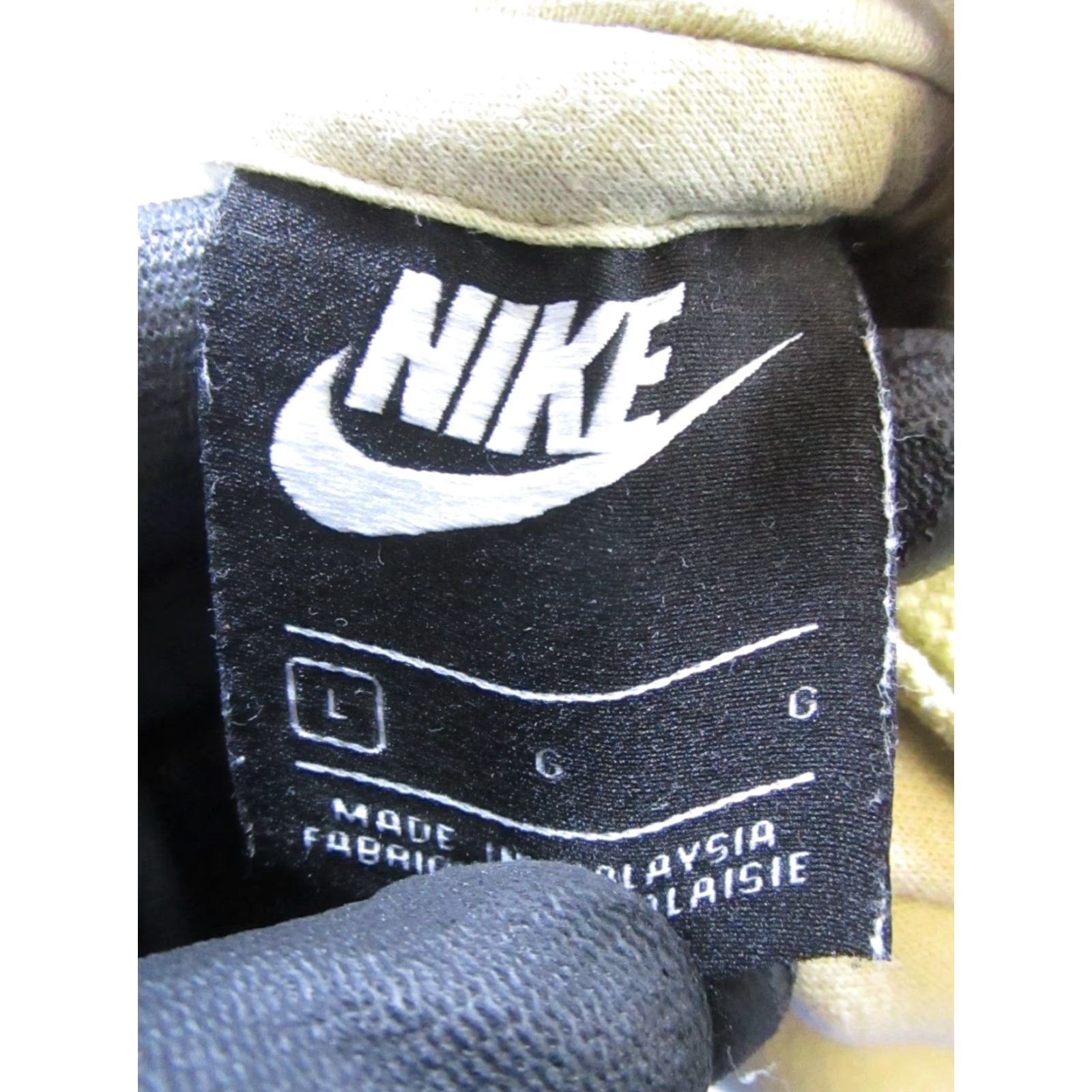 Nike Nike Hoodie Mens Large Yellow Cotton Pullover Size US L / EU 52-54 / 3 - 5 Thumbnail