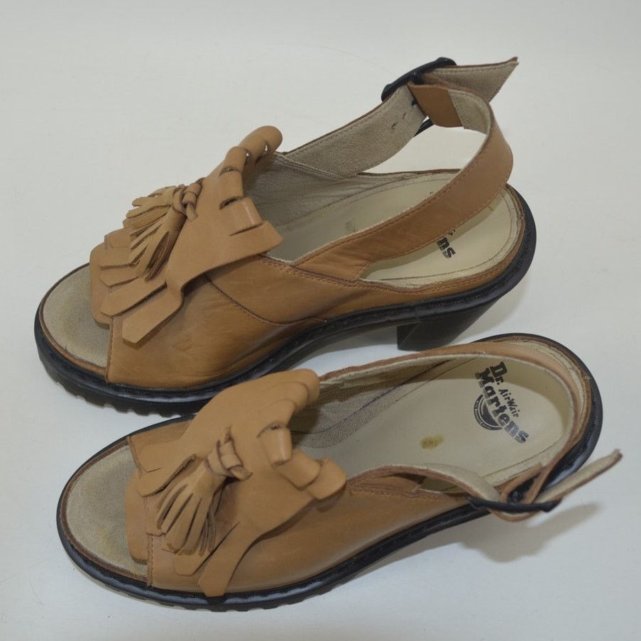 Dr. Martens Dr. Martens Size 6 Seraphina Kiltie Slingback Platform Brown Size US 6 / IT 36 - 10 Thumbnail