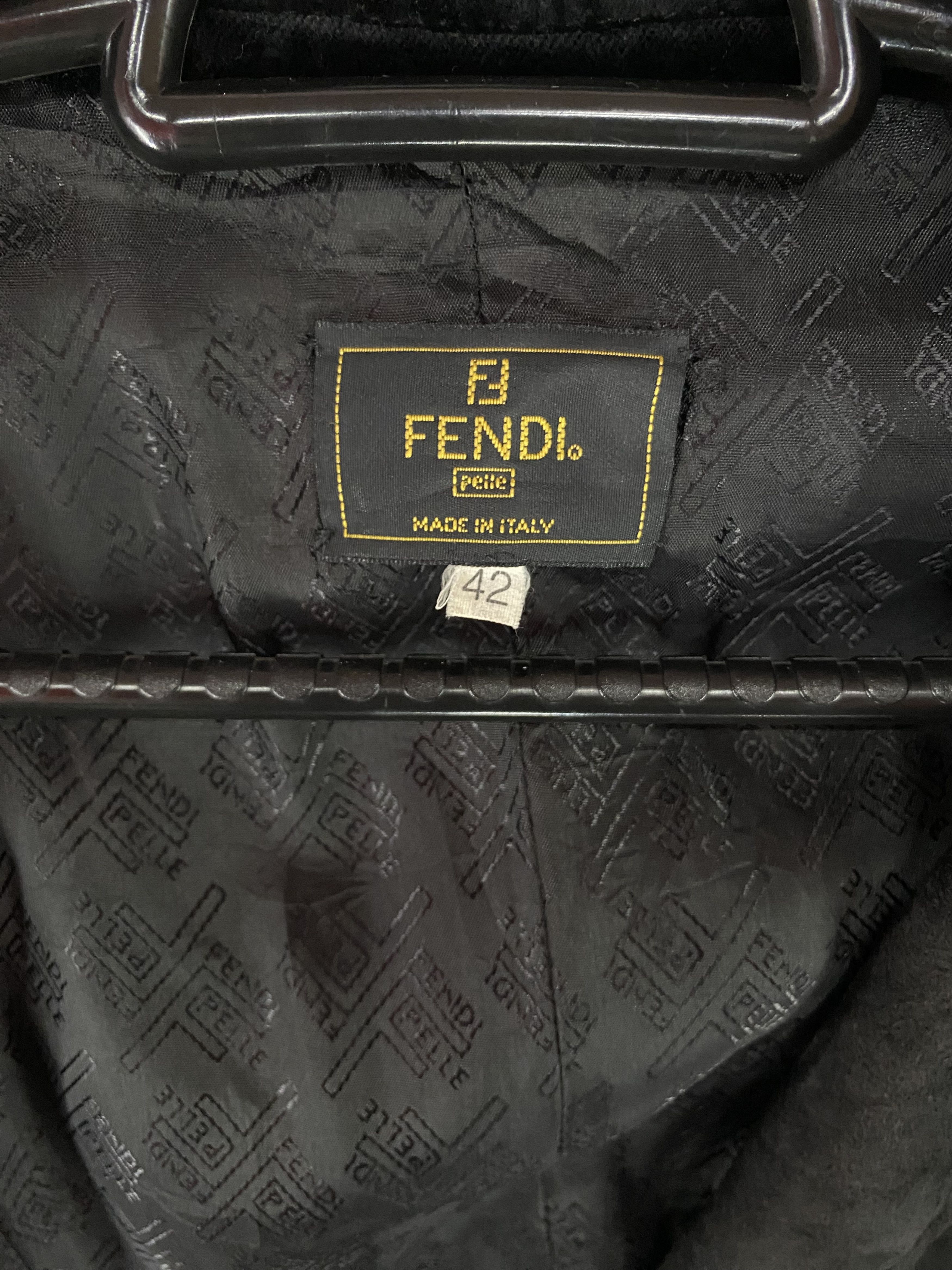Designer × Fendi Fendi suede leather jacket Size M / US 6-8 / IT 42-44 - 10 Thumbnail