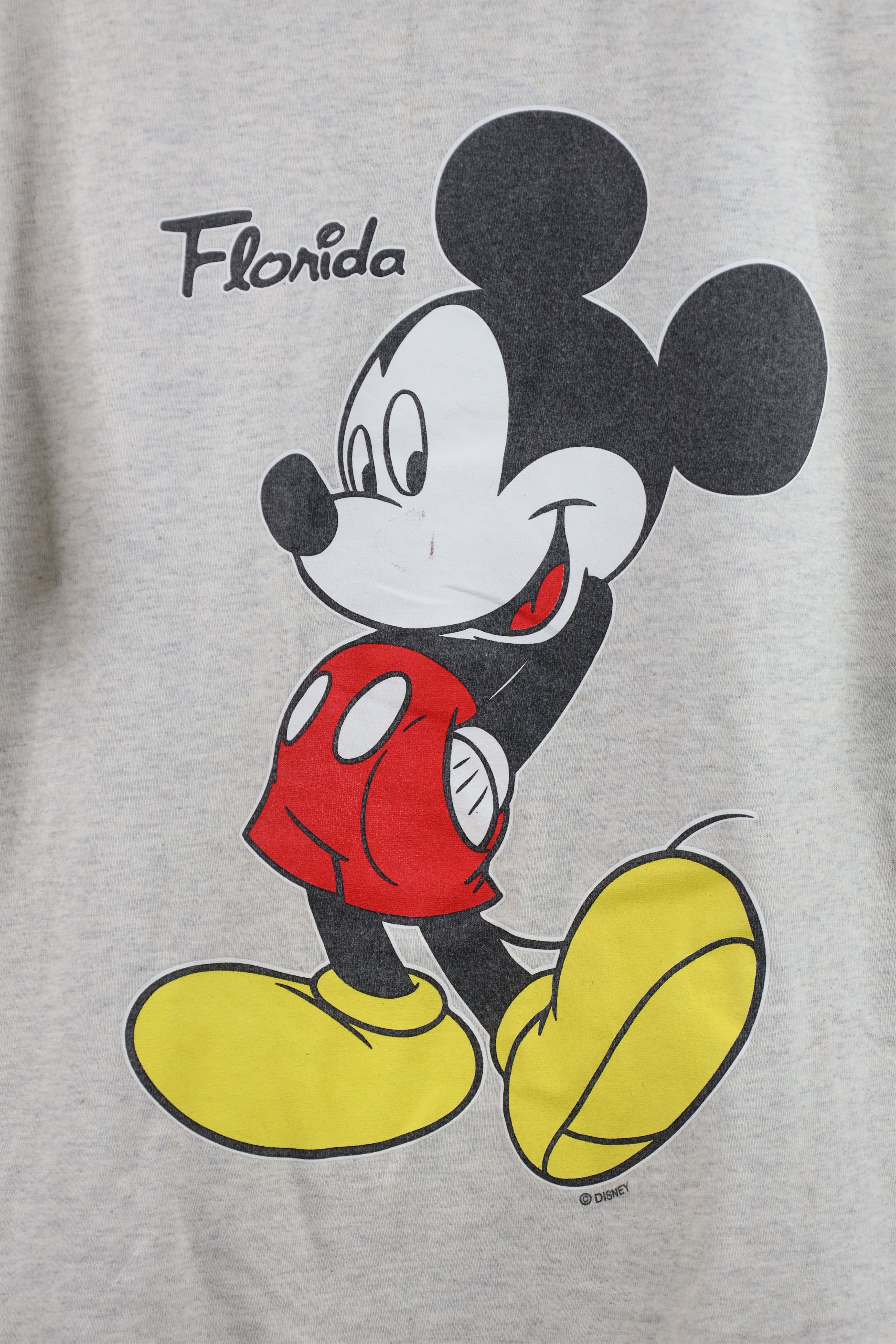Vintage Vintage 90s Disney Florida Mickey Mouse Big Logo T-Shirt Size US L / EU 52-54 / 3 - 4 Thumbnail