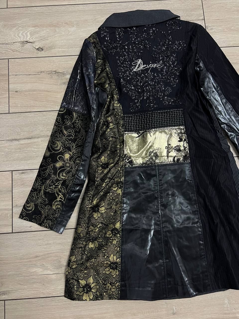 Desigual Womens Desigual Overcoat Lightweight Coat 01E2900 EUR42 us10 Size M / US 6-8 / IT 42-44 - 10 Thumbnail