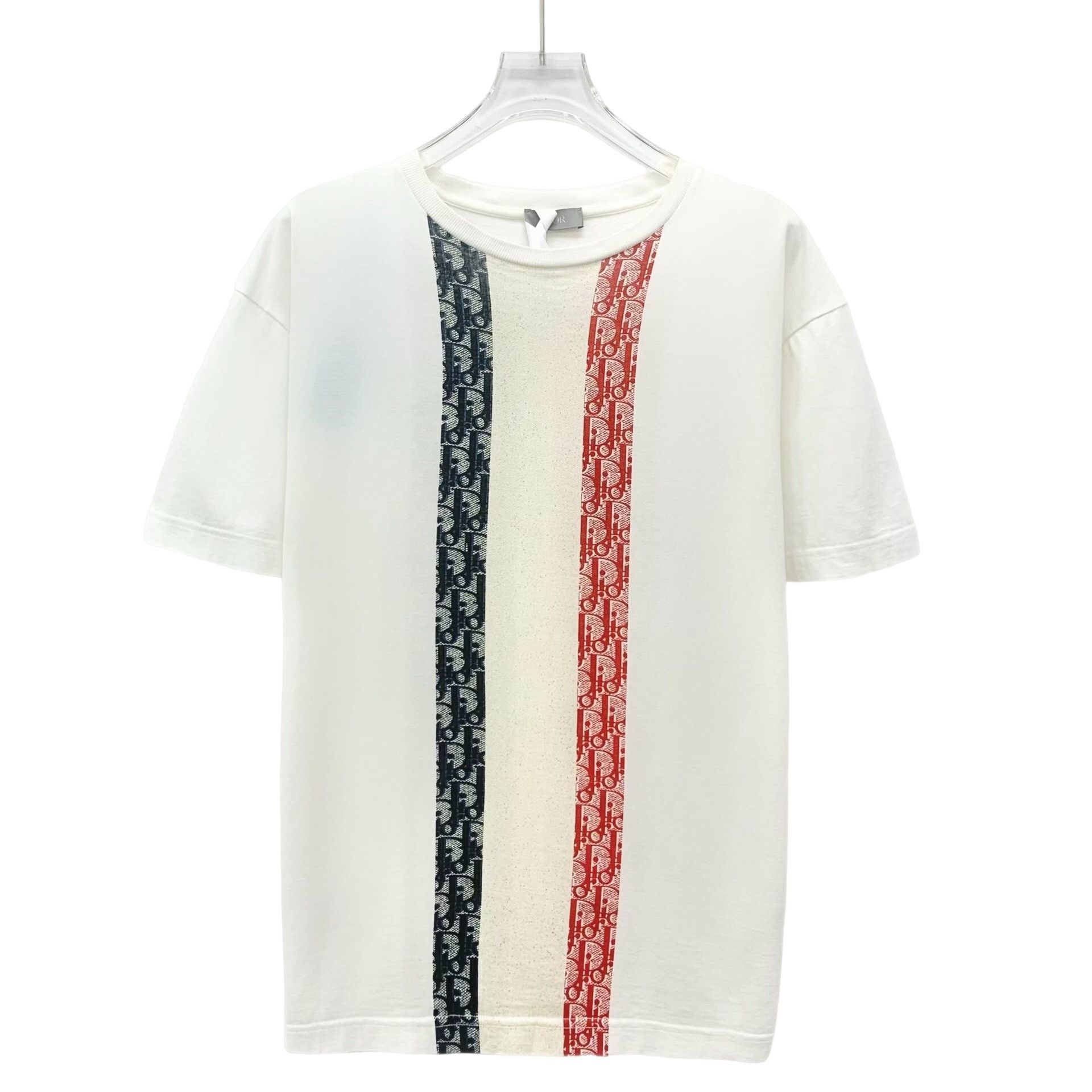 Dior Dior Logo Jacquard Stripe T-Shirt S Size US S / EU 44-46 / 1 - 1 Thumbnail