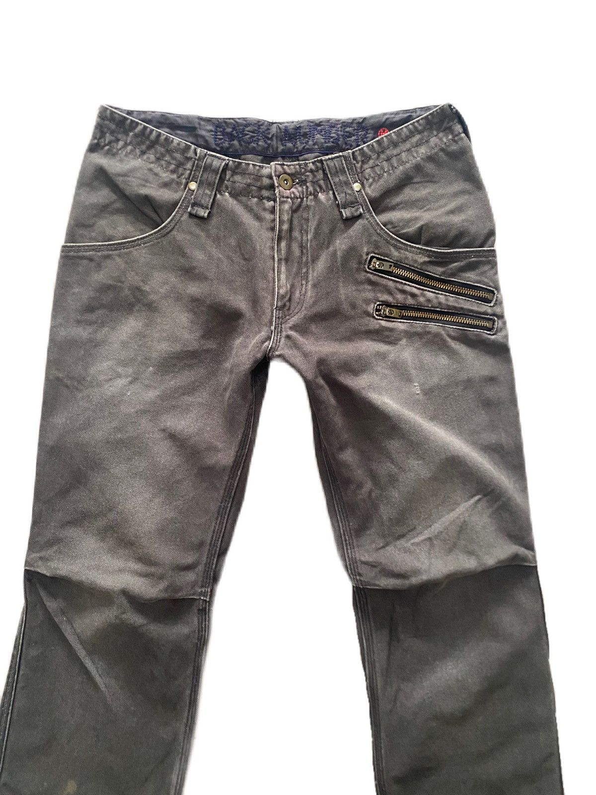 Japanese Brand JAPANESE BRAND BACK NUMBER DUCK CANVAS PANTS WORK WEAR STYLE Size US 30 / EU 46 - 4 Thumbnail