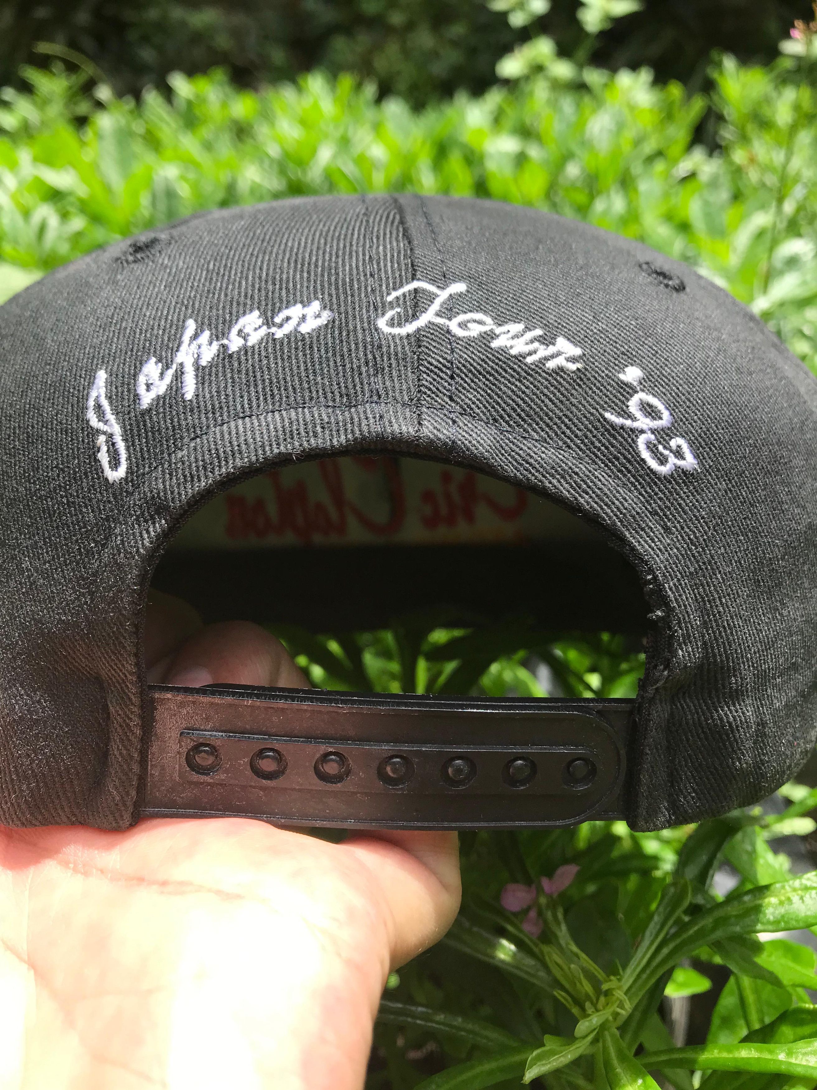 Band Tees Eric Clapton Japan Tour 1993 Snapback Cap Hat Size ONE SIZE - 7 Thumbnail