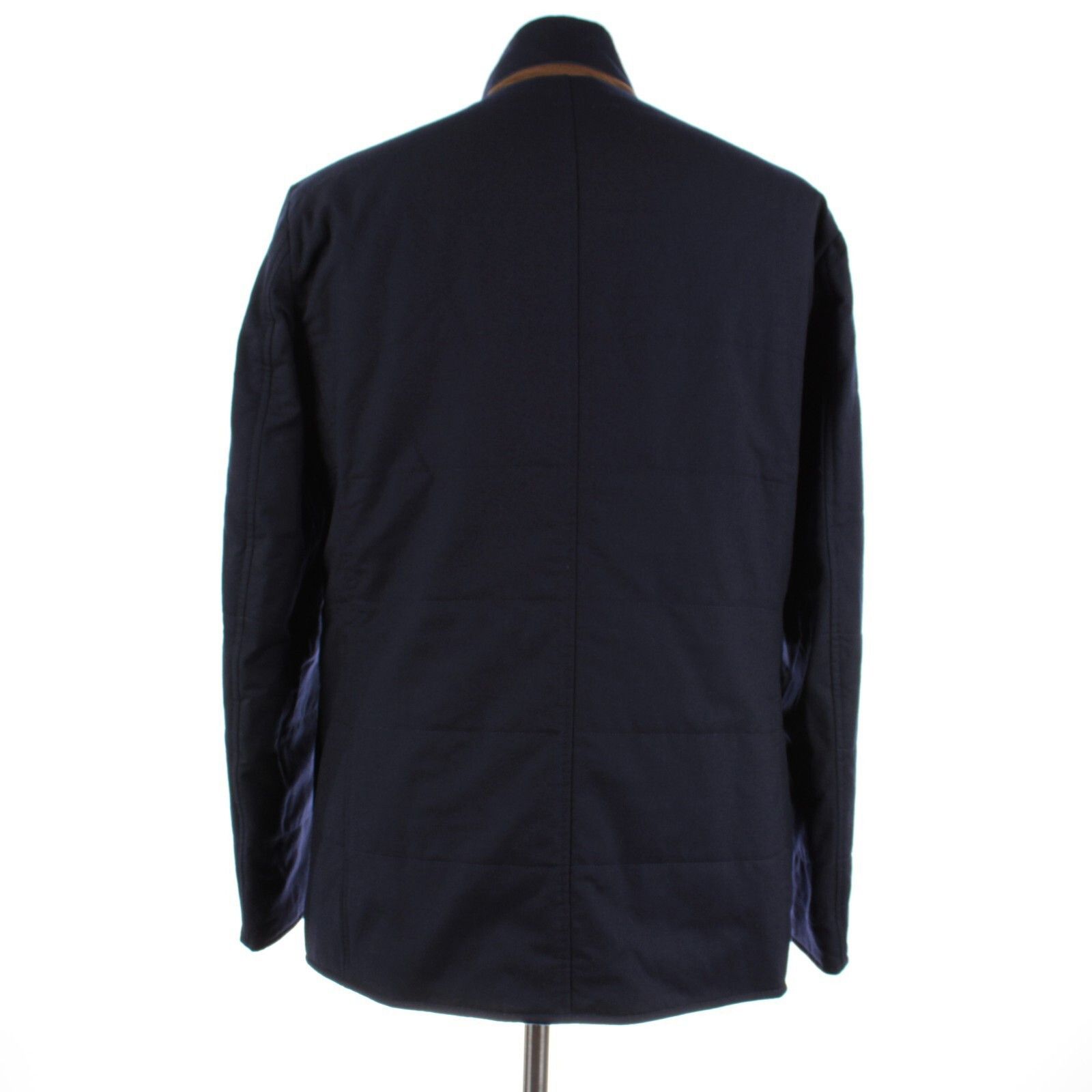 Zanella Zanella Coat Size L US In Blue Wool Size US L / EU 52-54 / 3 - 5 Thumbnail