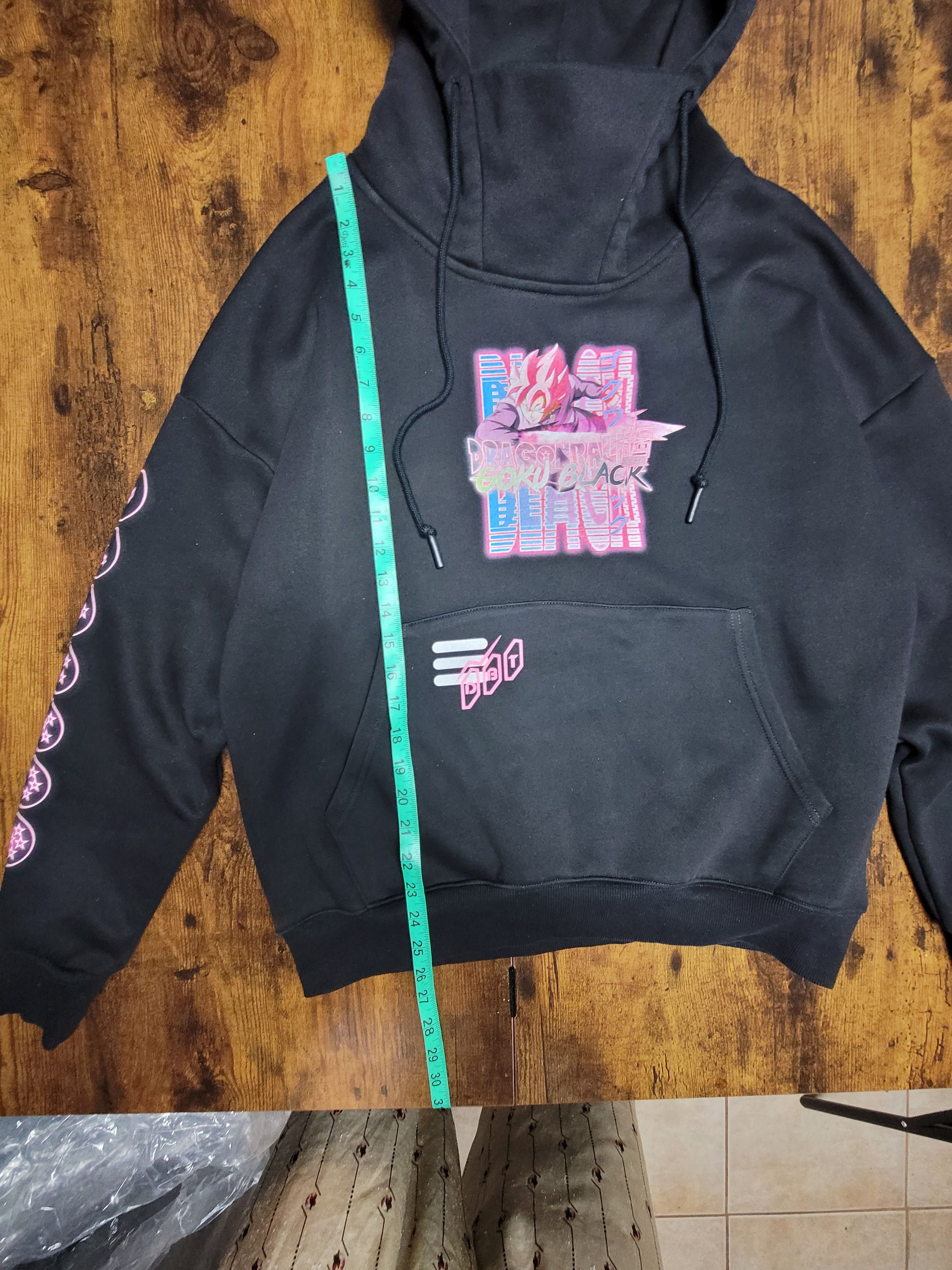 Designer Black Goku Hoodie Size US M / EU 48-50 / 2 - 3 Thumbnail