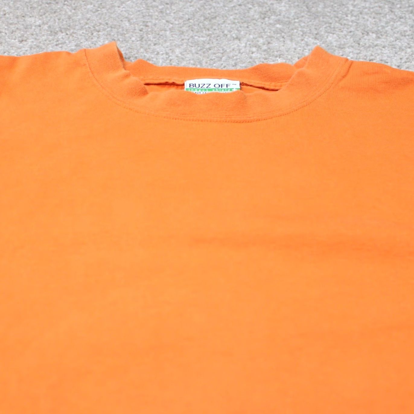 Vintage L.L. Bean Buzz Off Shirt Mens Large Orange Insect Shield Cotton Long Sleeve Size US L / EU 52-54 / 3 - 5 Thumbnail