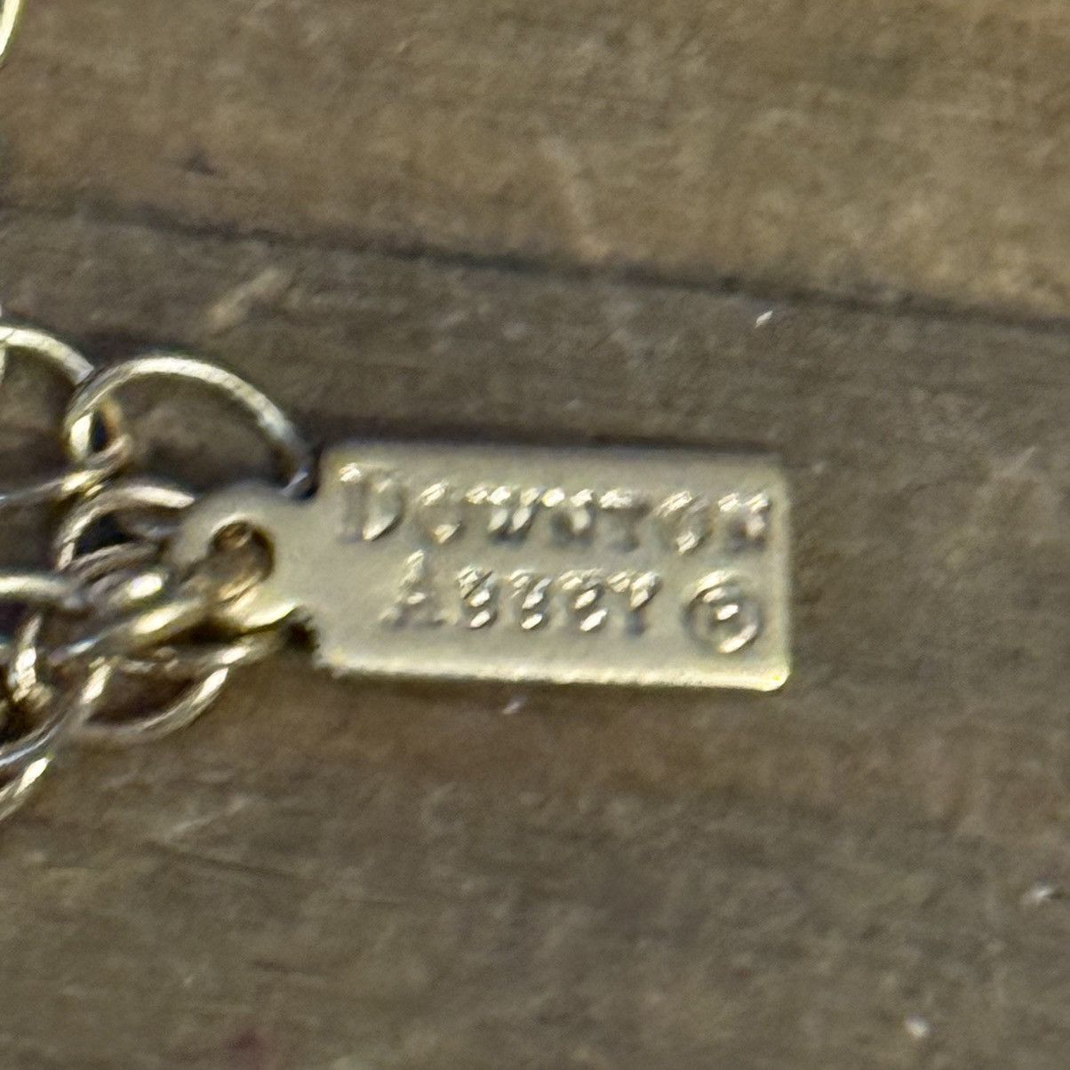 Other Downton Abbey gold tone crystal vine necklace Size ONE SIZE - 5 Thumbnail