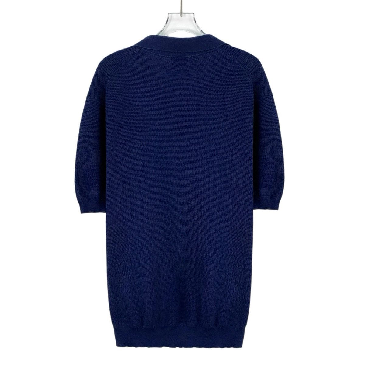 Z Zegna Zegna Cotton Collared Short Sleeve Knit Sweater K26WX Size US XL / EU 56 / 4 - 2 Thumbnail