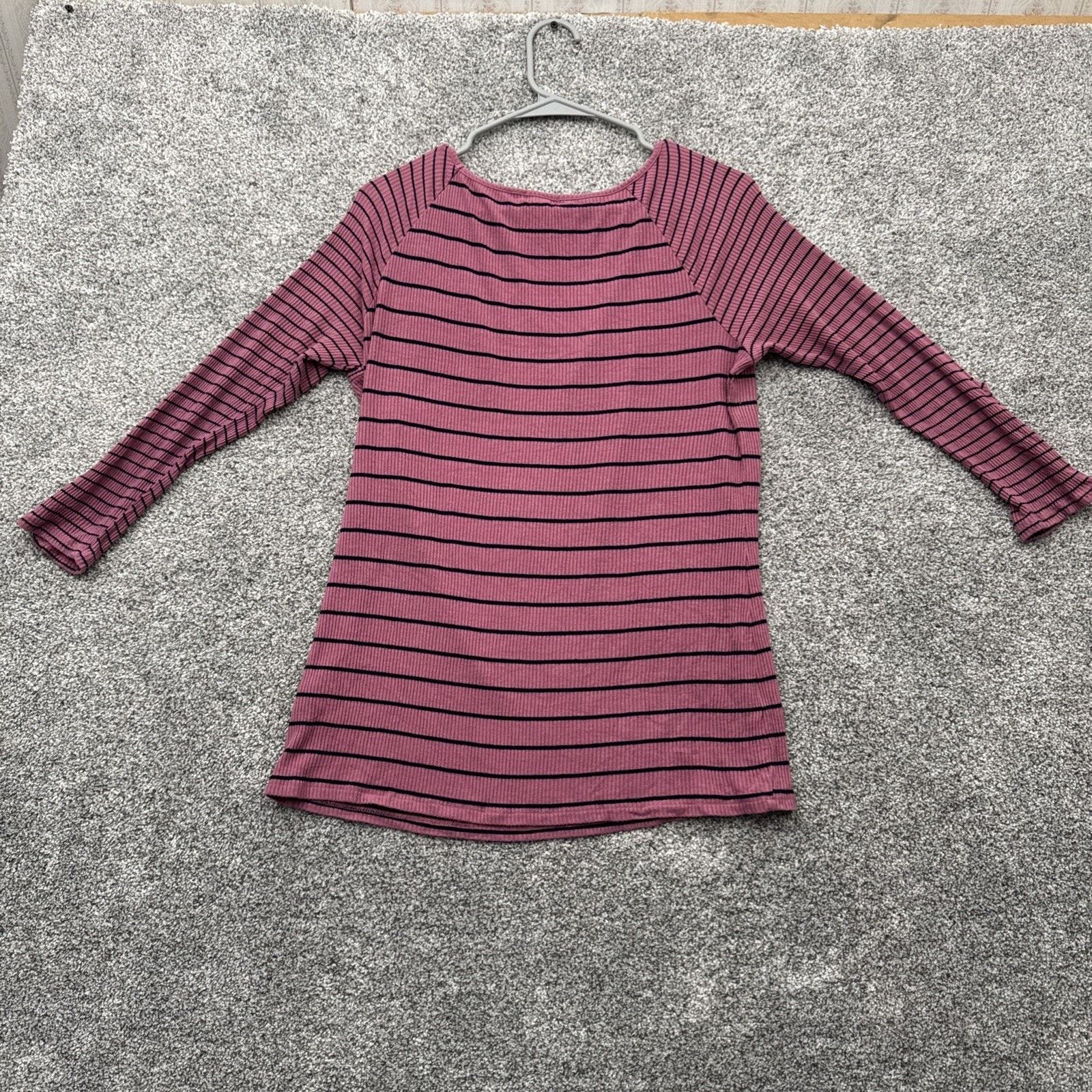 Other Y2K Top Women Large Bell Sleeve Retro Coquette Ribbed Bow Size L / US 10 / IT 46 - 8 Thumbnail
