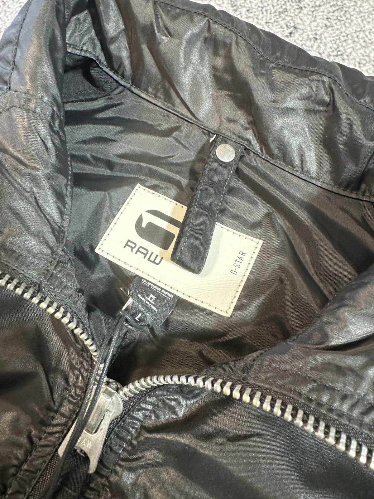G-Star × Vintage Vintage G-Star Raw Nylon Jacket Rare Streetwear USA M Style Size US M / EU 48-50 / 2 - 4 Thumbnail