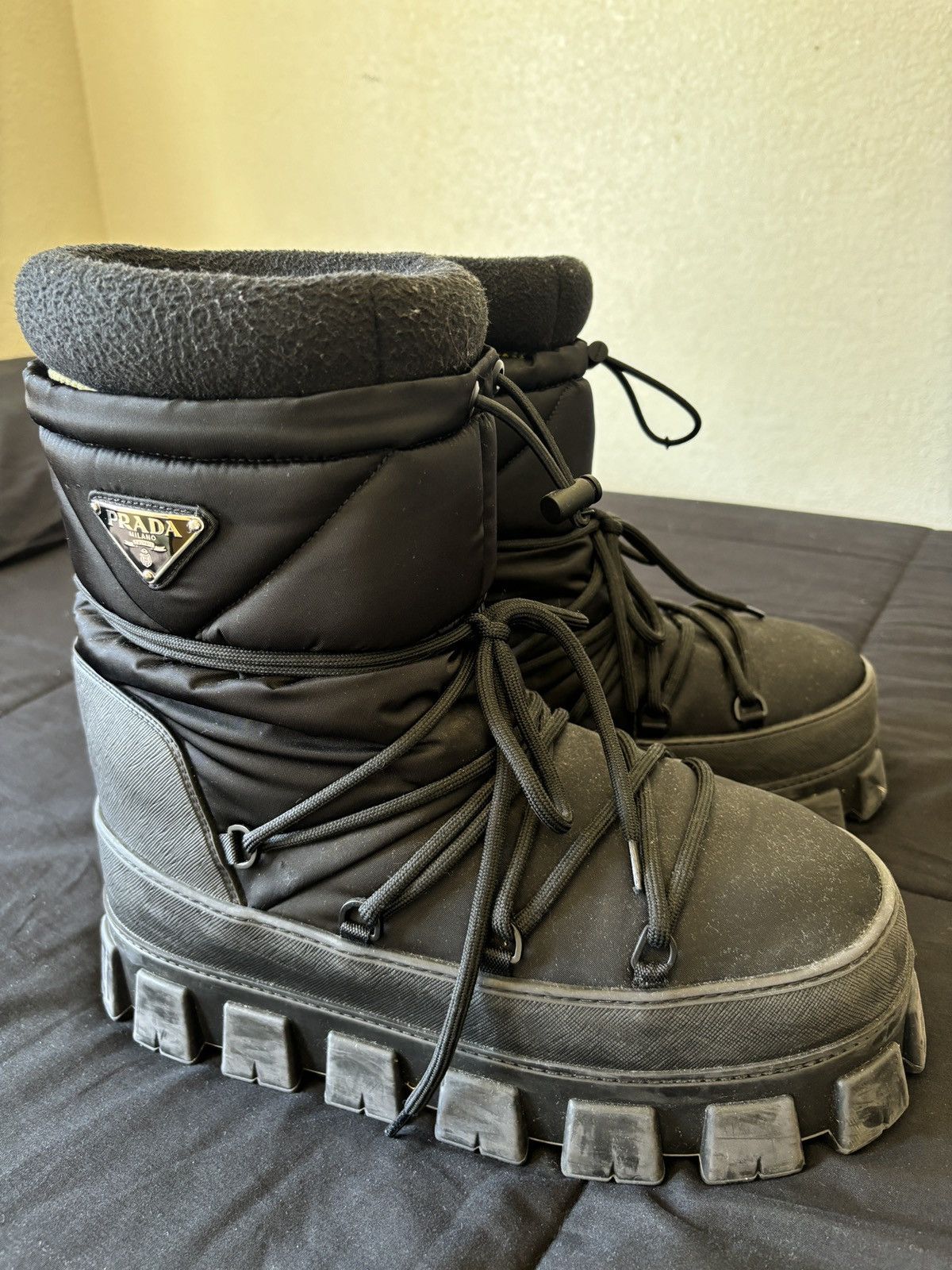 Prada Prada snow boots men 43/44 Size US 10 / EU 43 - 10 Thumbnail