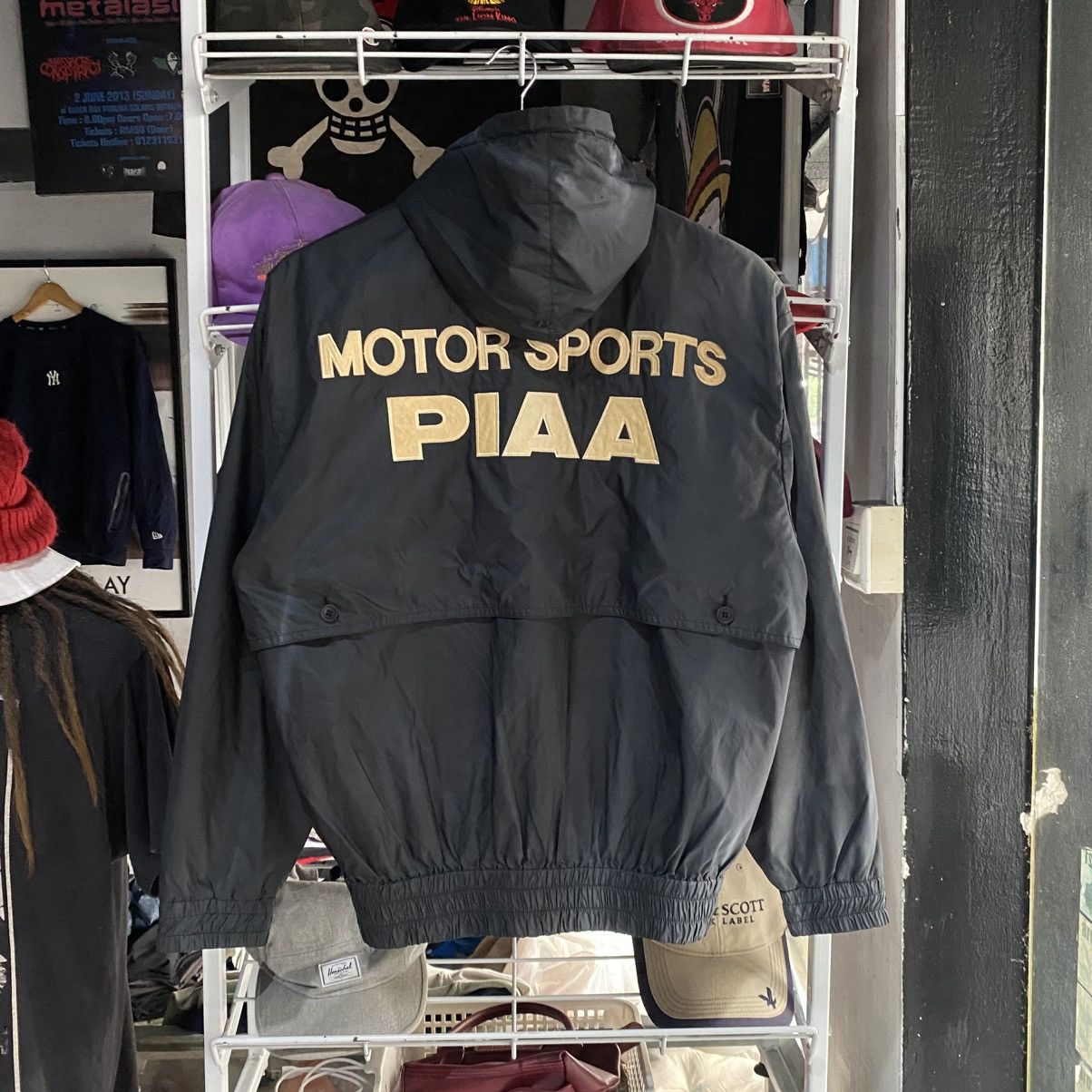 Japanese Brand 🔥🔥Vintage PIAA Motorsport Racing Hooded Jacket Size US M / EU 48-50 / 2 - 1 Thumbnail