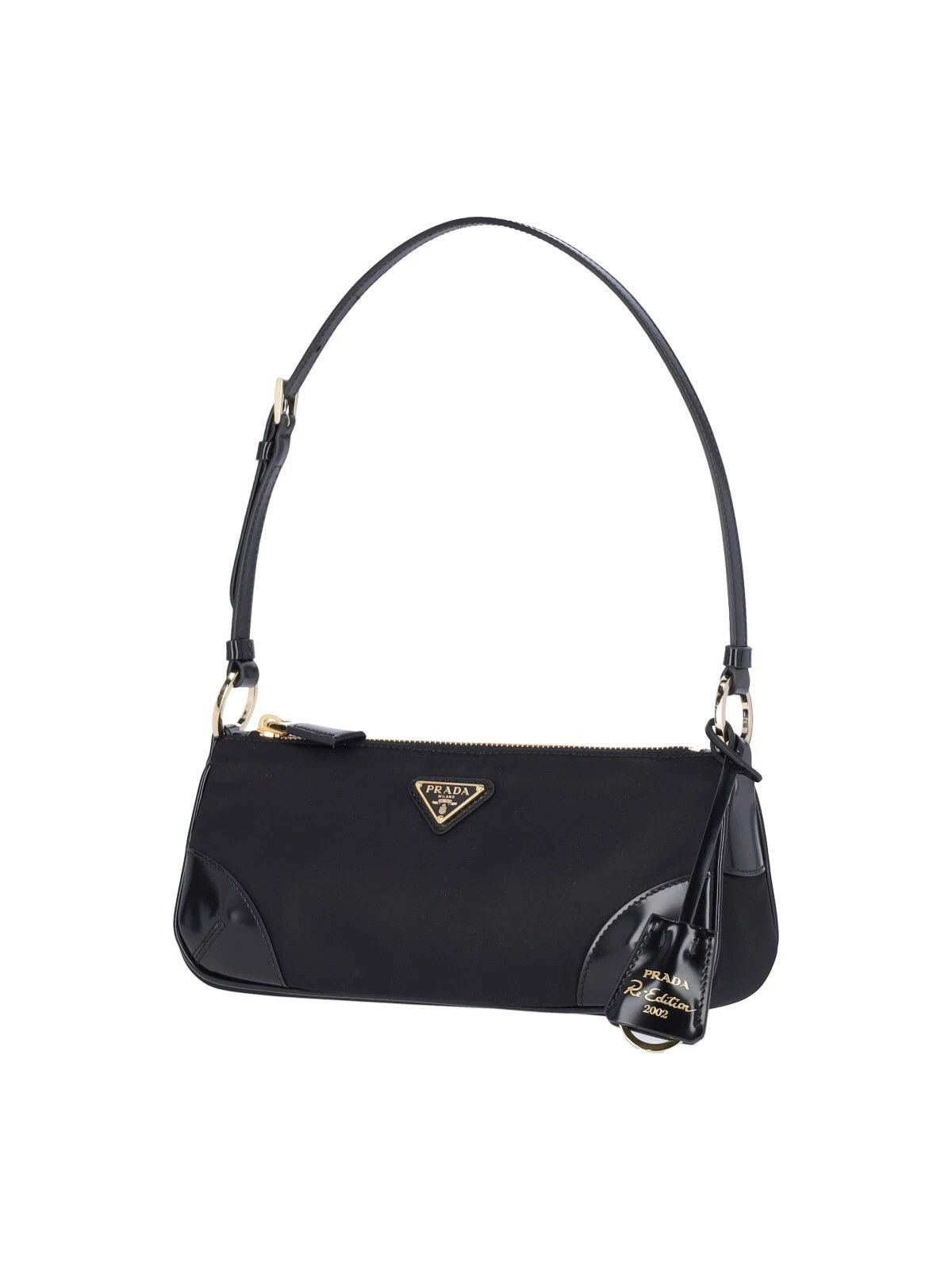 Prada PRADA Re-Edition 2002 Black Shoulder Bag New And Authentic Size ONE SIZE - 2 Thumbnail