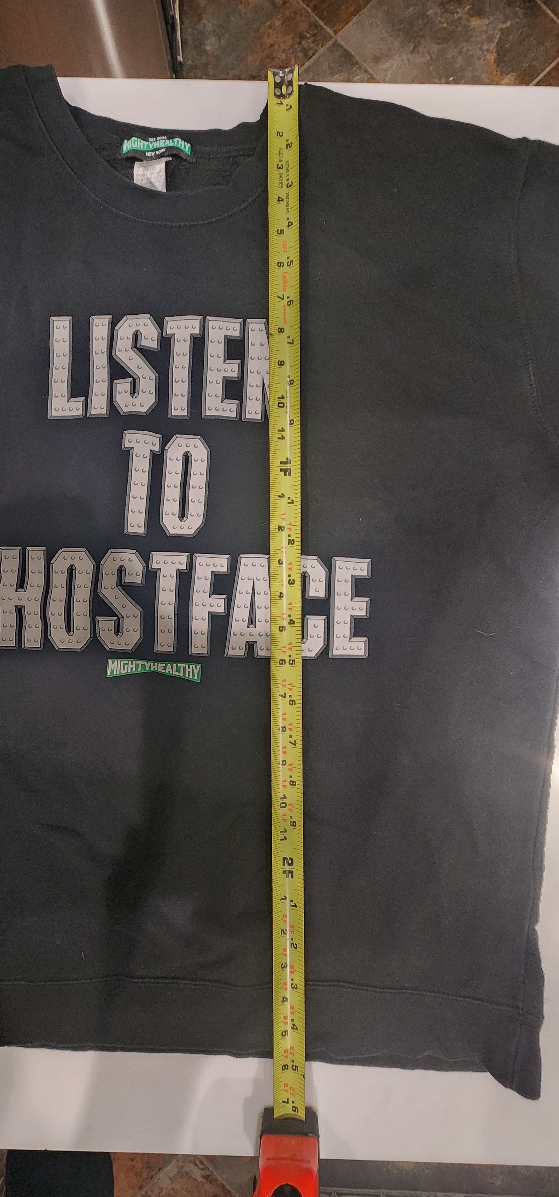 Mighty Healthy Listen to Ghostface Sweatshirt Size US XXL / EU 58 / 5 - 3 Thumbnail