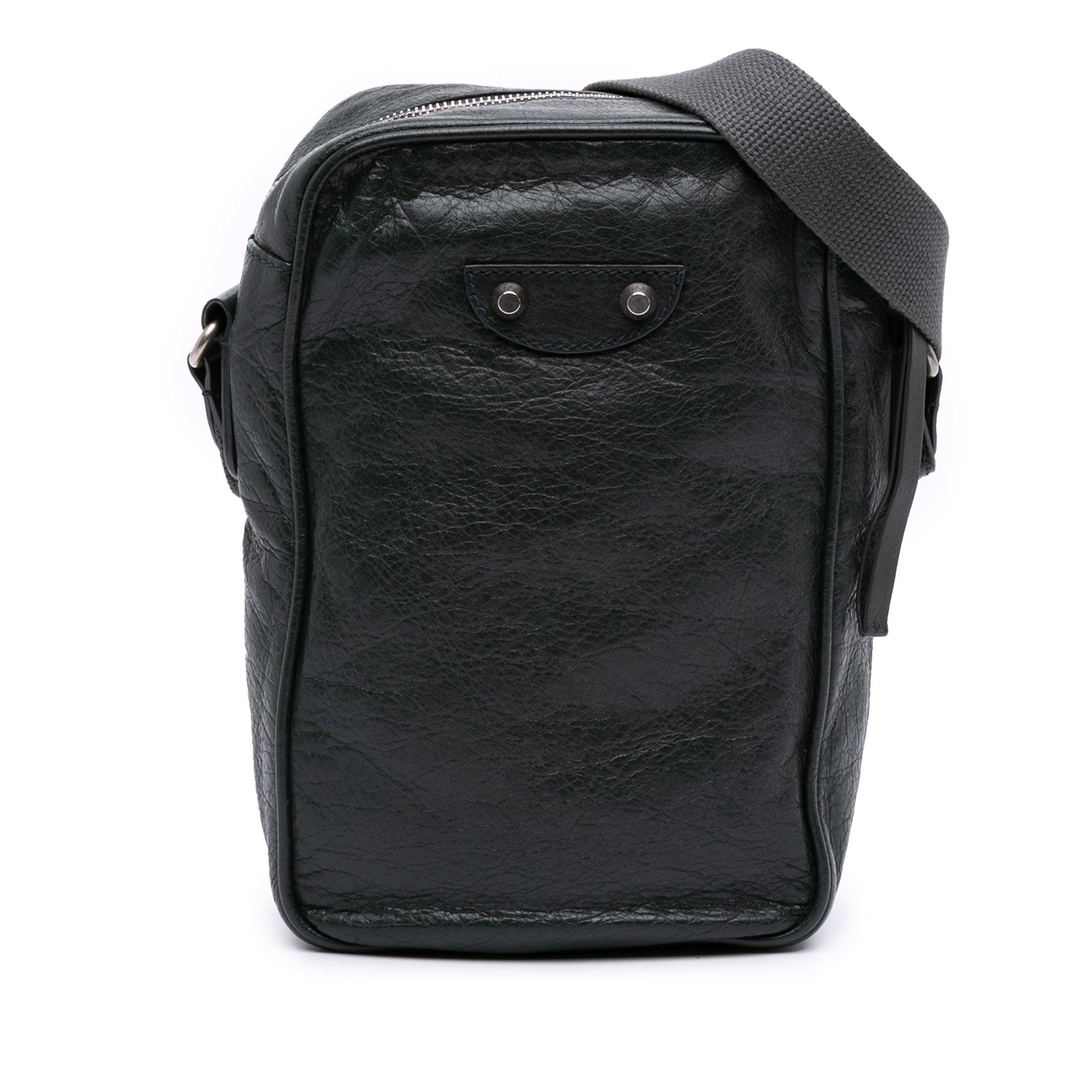Balenciaga Balenciaga Lambskin Motocross Classic Reporter Crossbody Size ONE SIZE - 1 Thumbnail