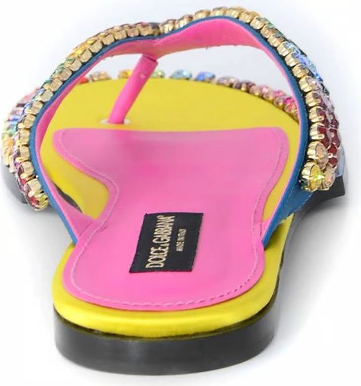 Dolce & Gabbana o1y0125 Flip Flops in Multicolor Size US 8 / EU 41 - 5 Thumbnail