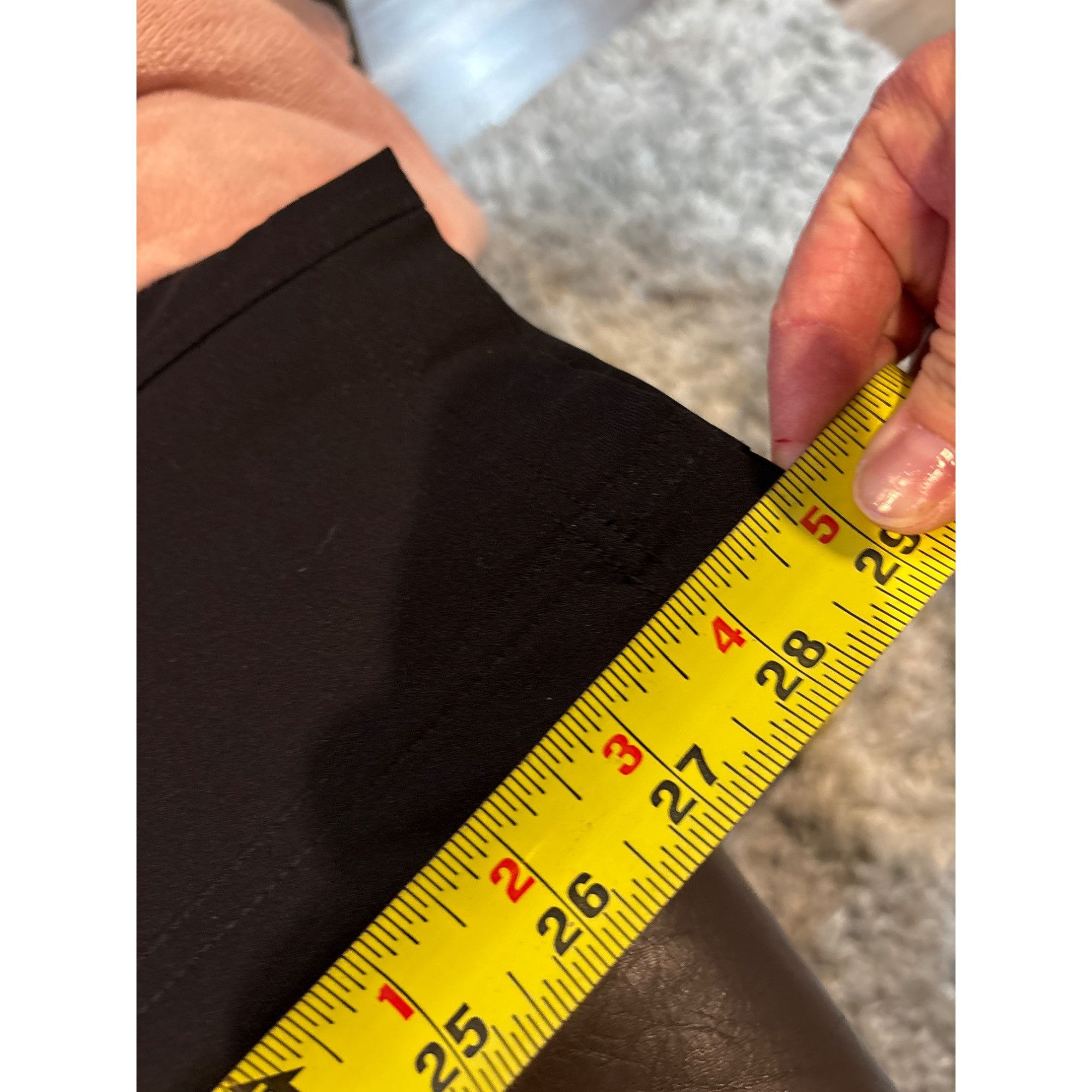 Lululemon Lululemon Womens Black Stretch Pants With Zippered Pocket & Size 28" / US 6 / IT 42 - 8 Thumbnail