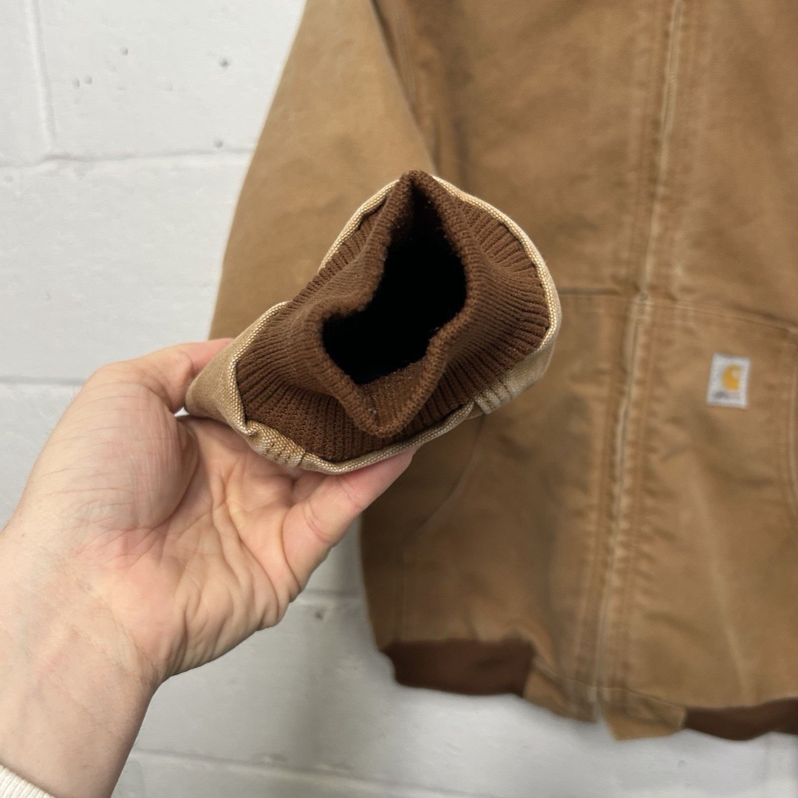 Carhartt Vintage Carhartt Fleece-Lined Hooded Active Jacket “Brown” Size M / US 6-8 / IT 42-44 - 8 Thumbnail
