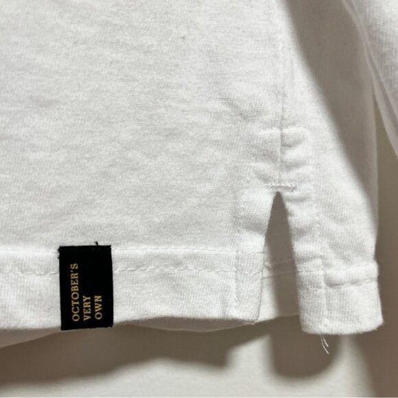 October's Very Own OVO Long Sleeve Shirt – Medium – White Size US M / EU 48-50 / 2 - 2 Thumbnail