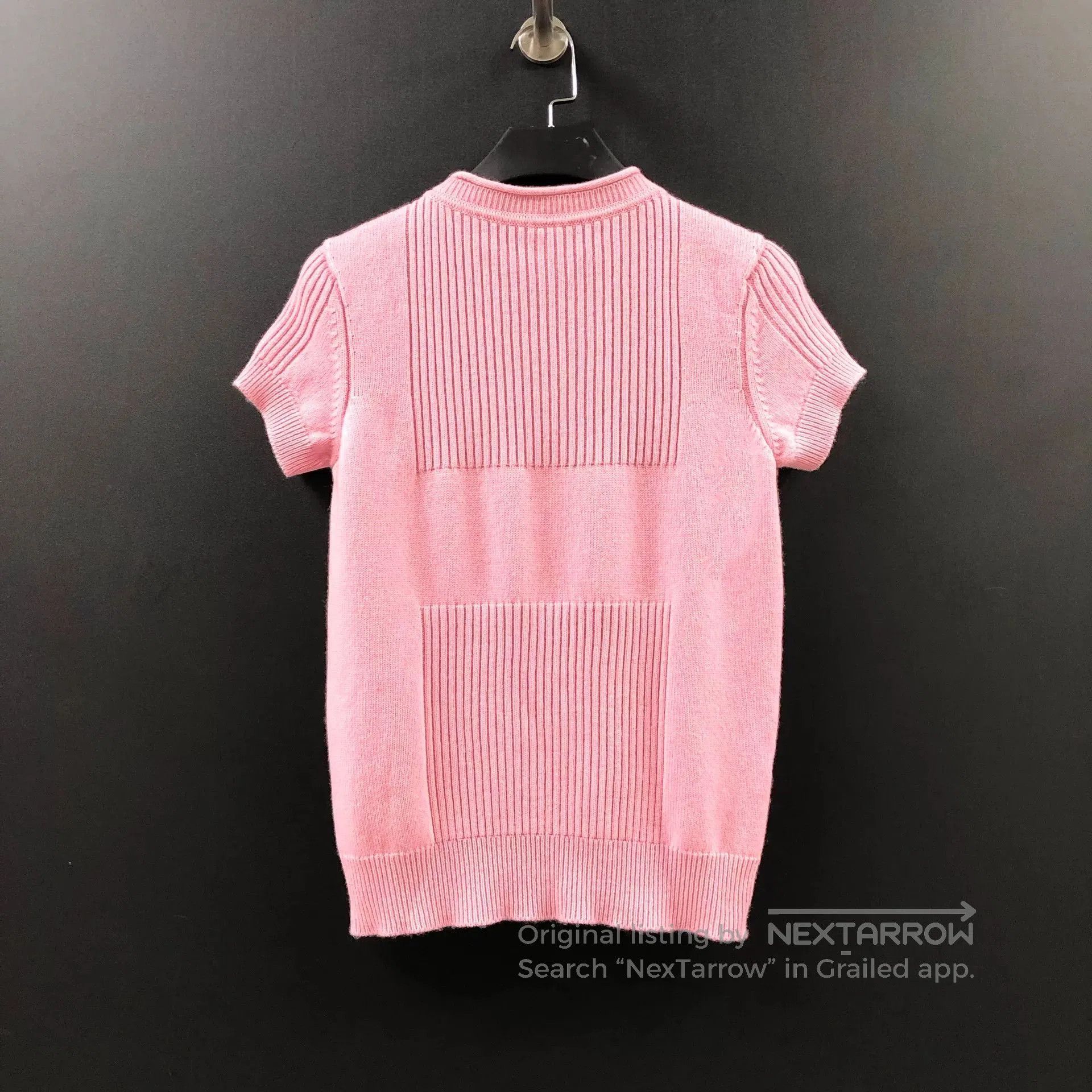 Hermes Hermes Pink Cashmere Knit Top. Size US XS / EU 42 / 0 - 2 Thumbnail
