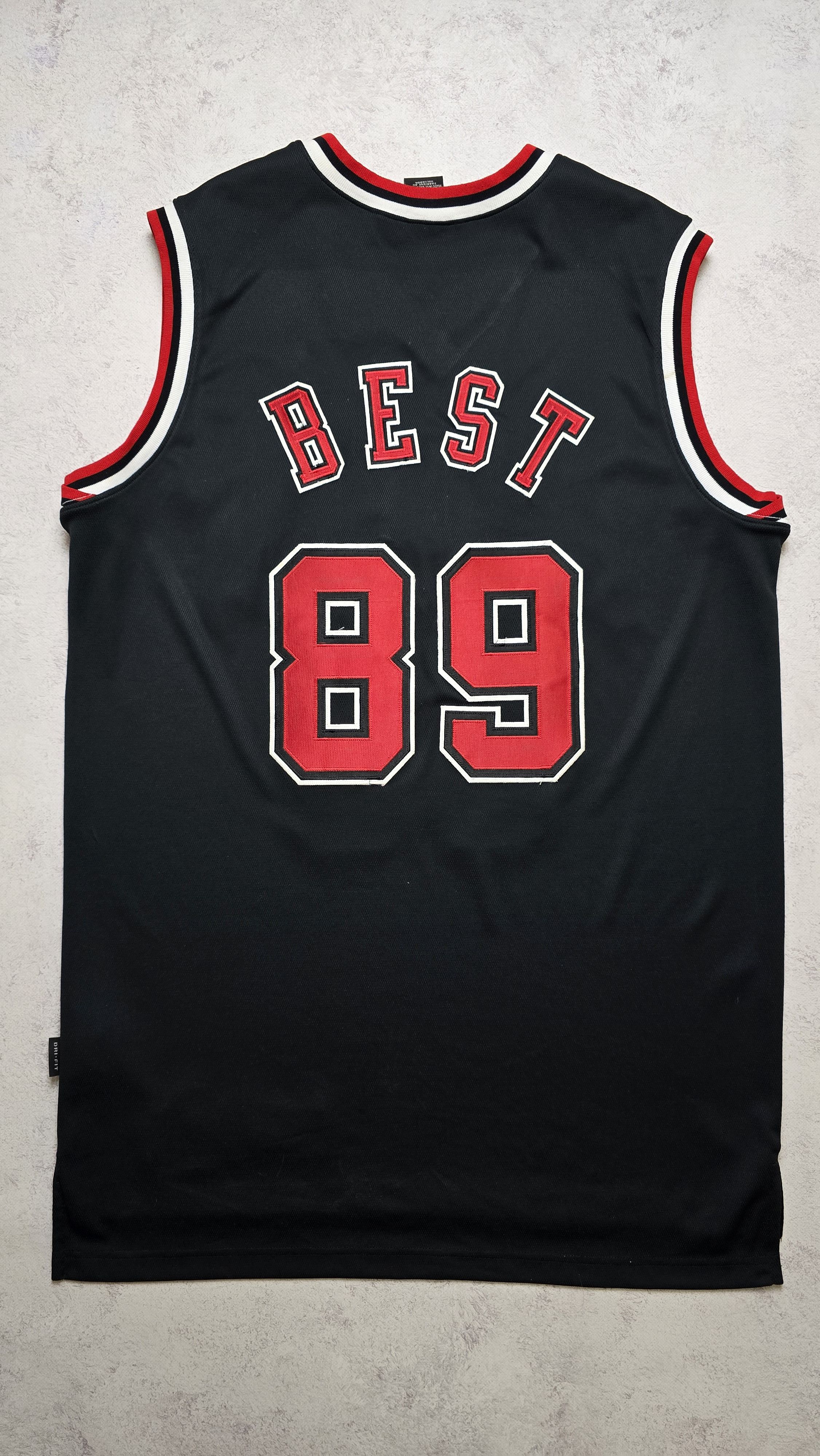 Nike Vintage Nike Chicago 89 Custom Basketball Jersey Size US XL / EU 56 / 4 - 2 Thumbnail