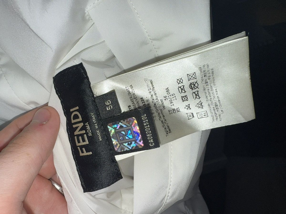 Fendi Fendi Monster Eyes Reversible Windbreaker Black/White Size US XL / EU 56 / 4 - 6 Thumbnail