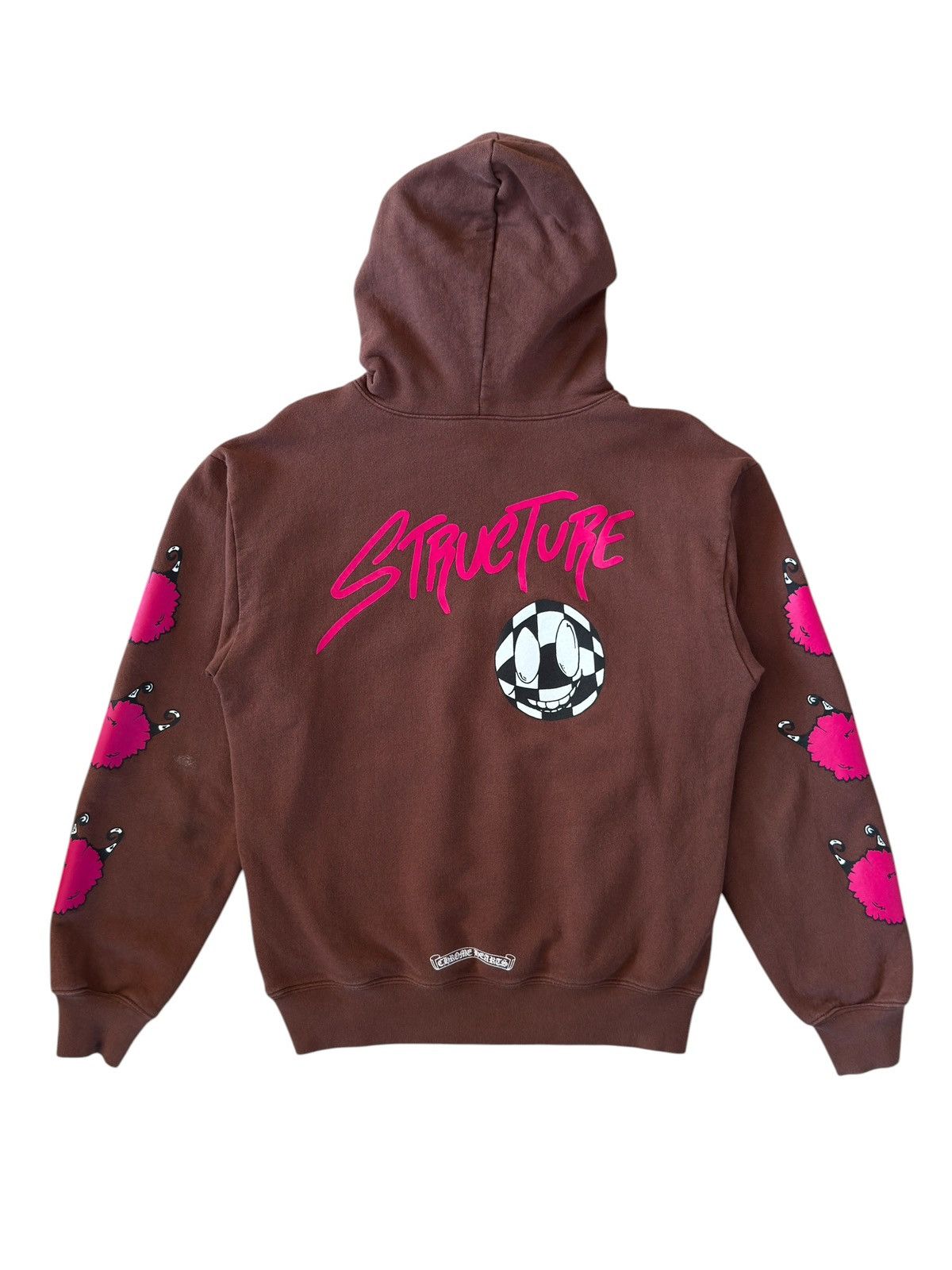 Chrome Hearts Chrome Hearts Matty Boy ‘Structure’ Brown Hoodie Sweatshirt Size US M / EU 48-50 / 2 - 1 Thumbnail