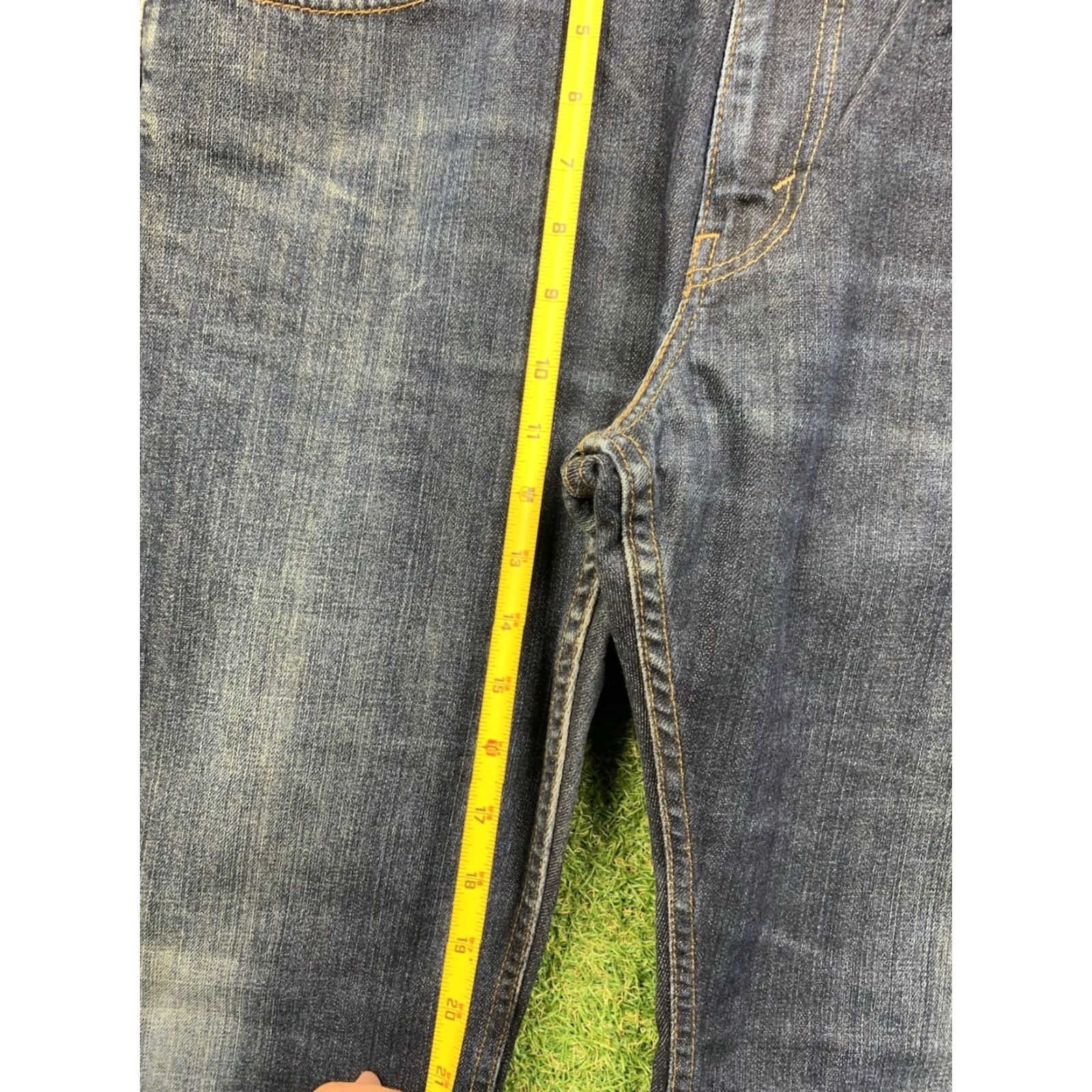 Levi's Levi's 527 Jeans Men 36x30 Blue Straight Leg Denim Mid Rise Casual Pants Size US 36 / EU 52 - 7 Thumbnail