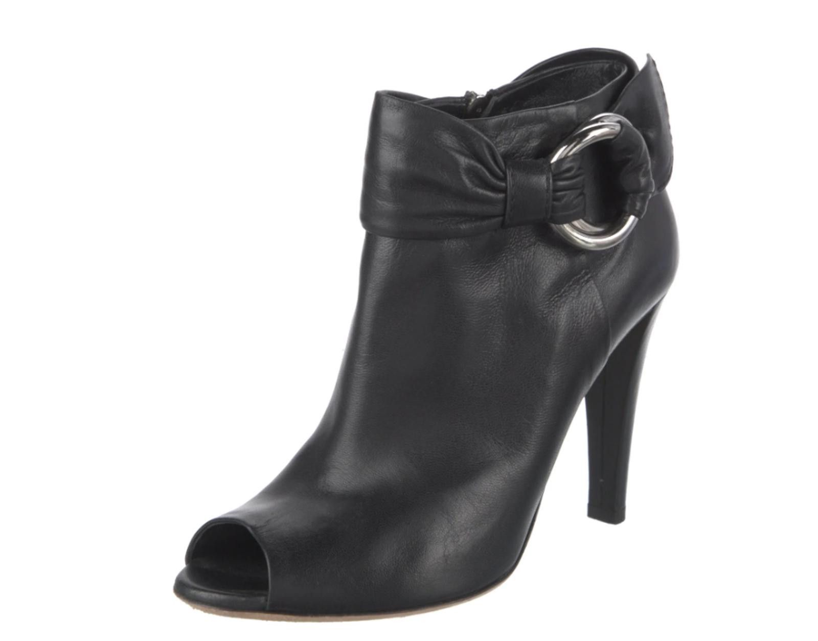 Gucci Gucci Hasler Horsebit Accent Leather Boots, Sz IT36 US5 Size US 5 / IT 35 - 2 Thumbnail