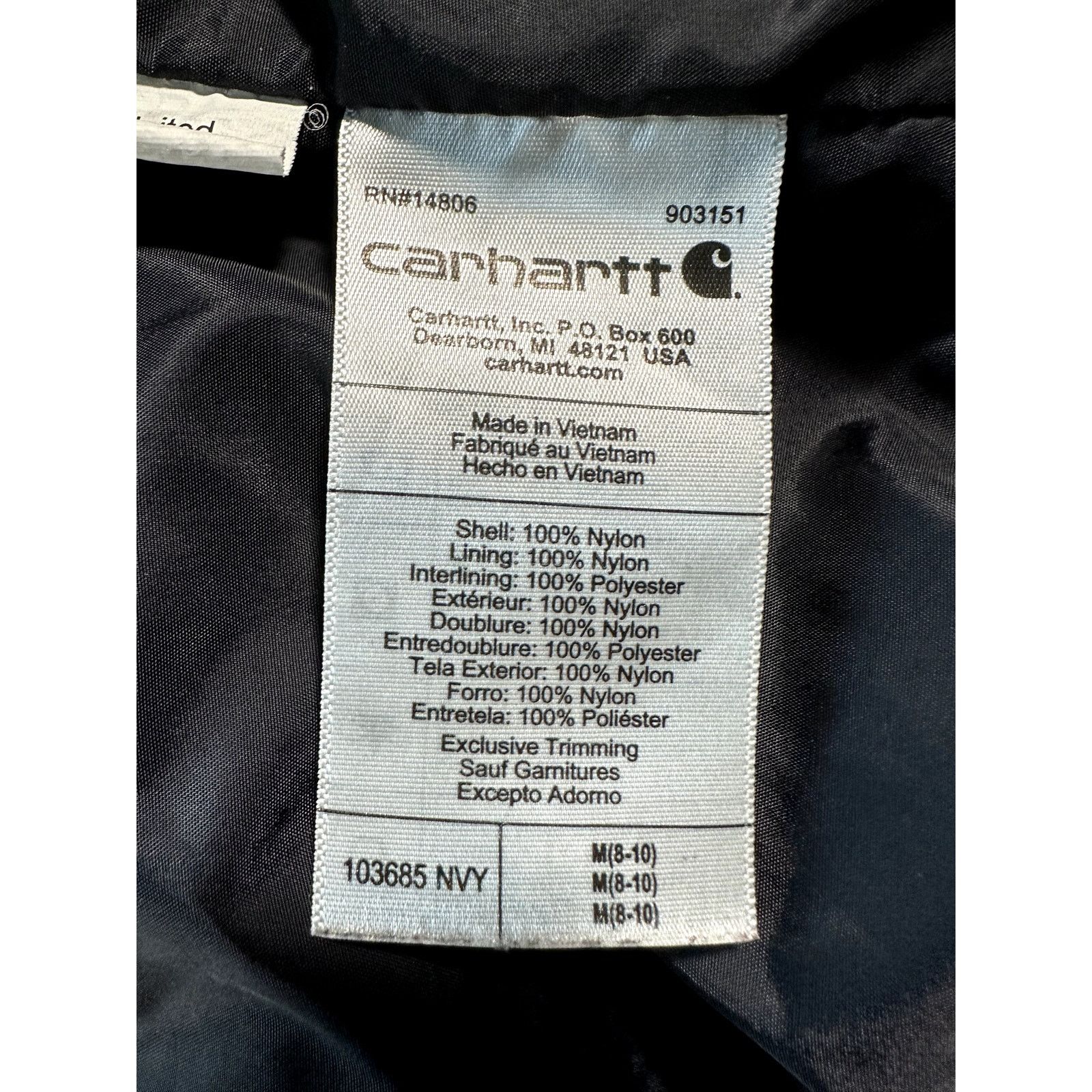 Carhartt Carhartt Gilliam Rain Defender Puffer Vest Womens Med 8 - 10 Size M / US 6-8 / IT 42-44 - 9 Thumbnail