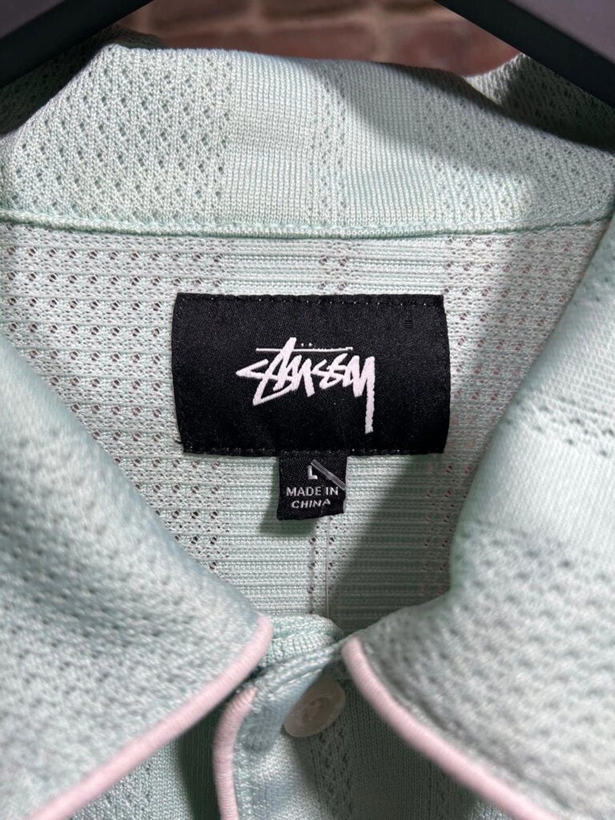 Stussy Stussy Bowling Tee Green Sz. L Size ONE SIZE - 3 Thumbnail