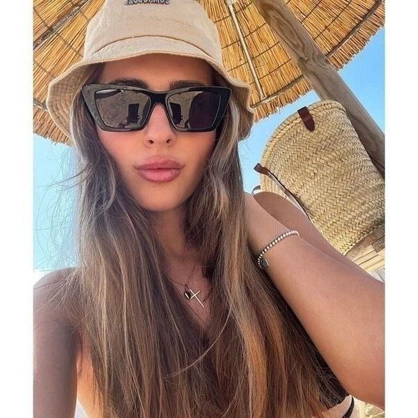 Saint Laurent Paris NEW SAINT LAURENT SL276 MICA 001 BLACK GREY SUNGLASSES Size ONE SIZE - 12 Thumbnail