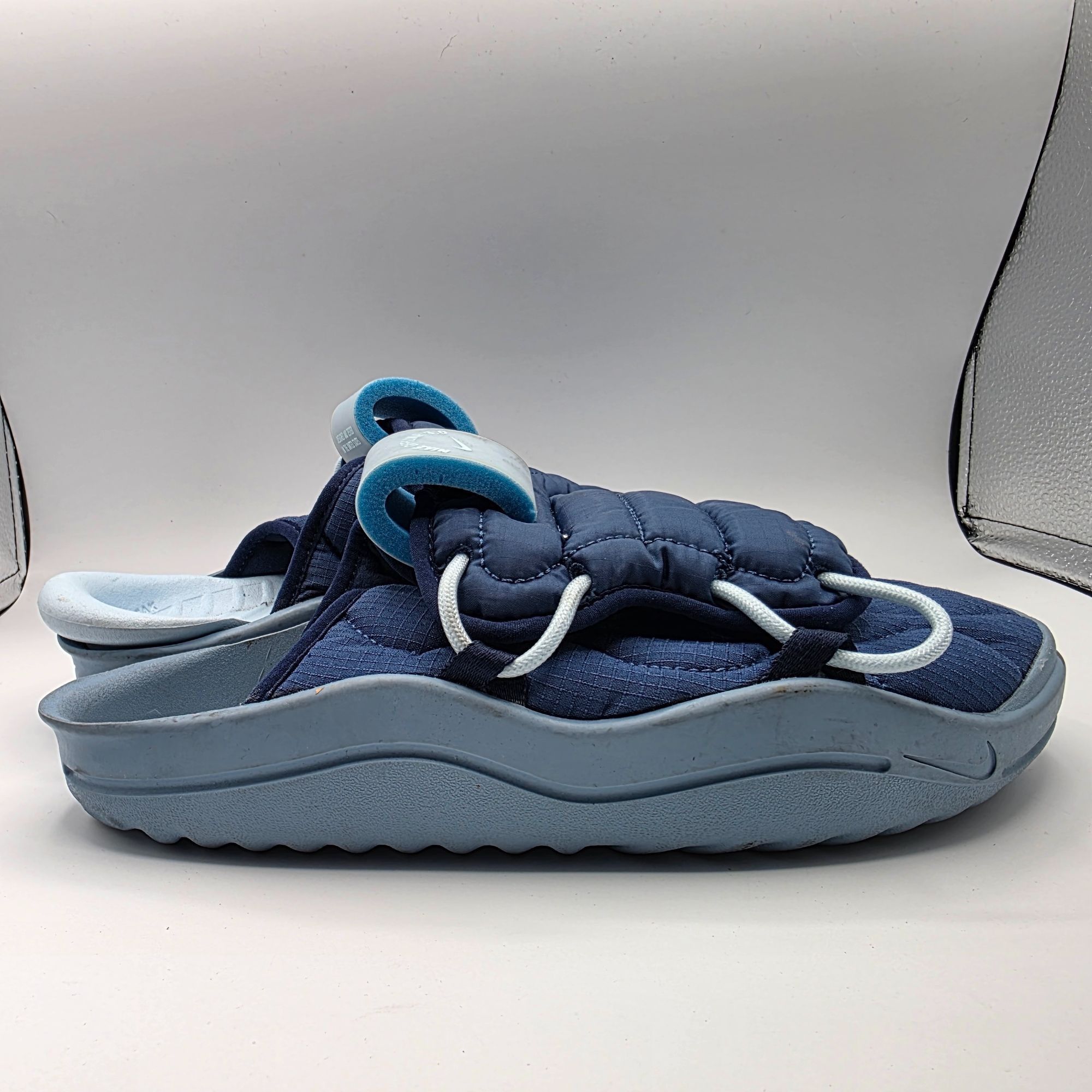 Nike Nike Offline 3.0 Mens Size 7.5 Mystic Navy Blue Sandals Summ Size US 7.5 / EU 40-41 - 12 Thumbnail
