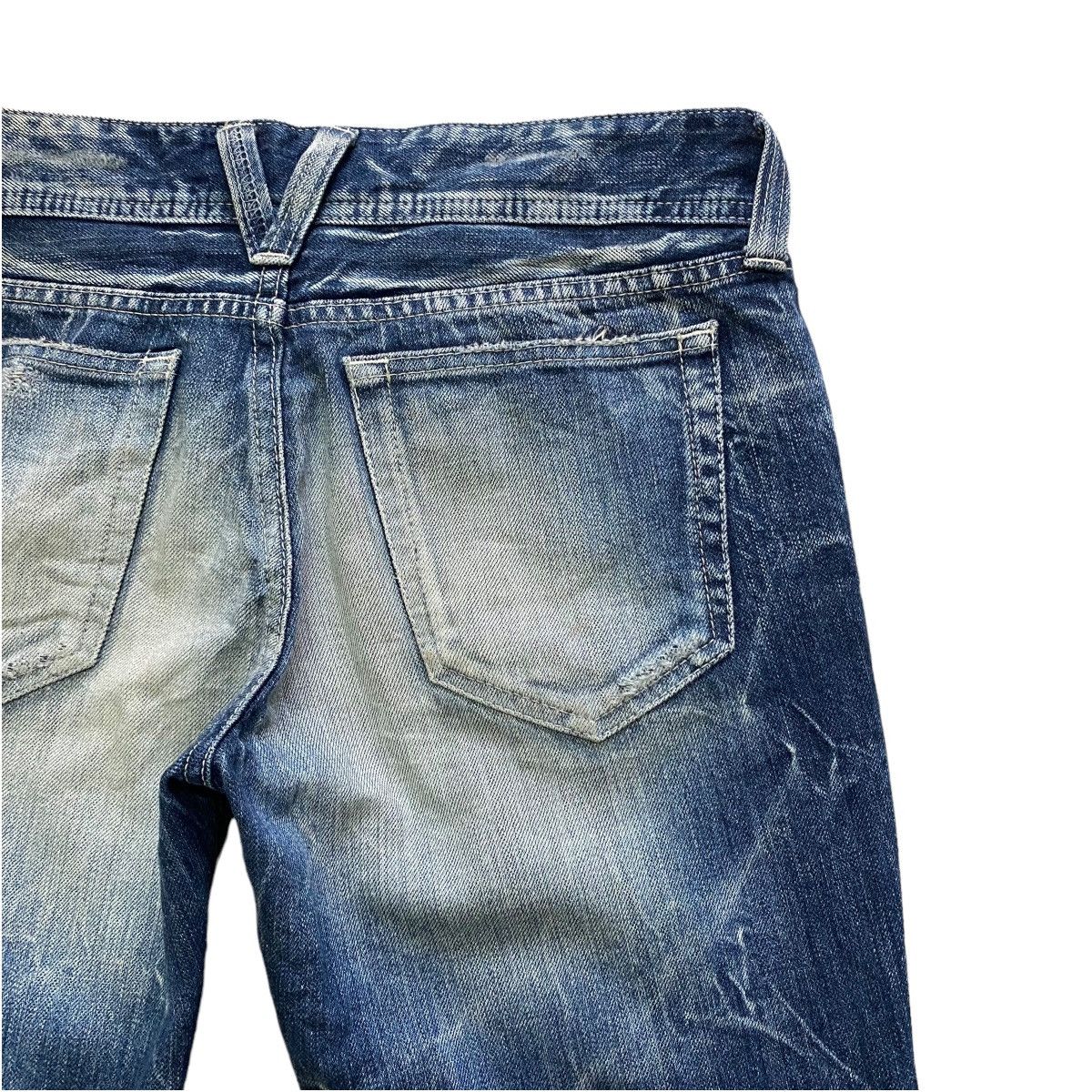 Vanquish Vanquish Acid Wash Denim Skinny Jeans Distressed Size US 29 - 12 Thumbnail