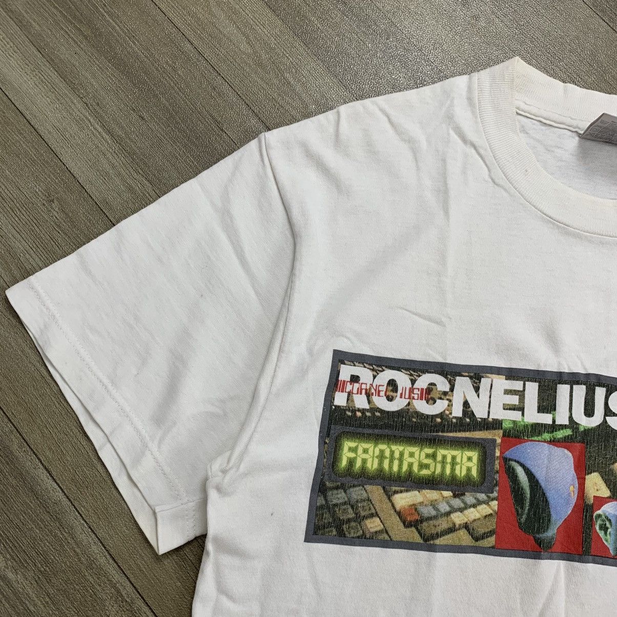 Bape Vintage 90’s Bape x Rocnelius Fantasma Tshirt Size US M / EU 48-50 / 2 - 3 Thumbnail
