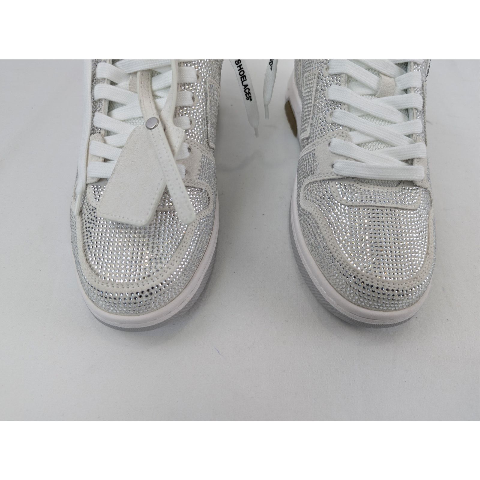 Off-White o1rshd1 Out of Office Strass Sneakers in White Size US 12 / EU 45 - 10 Thumbnail