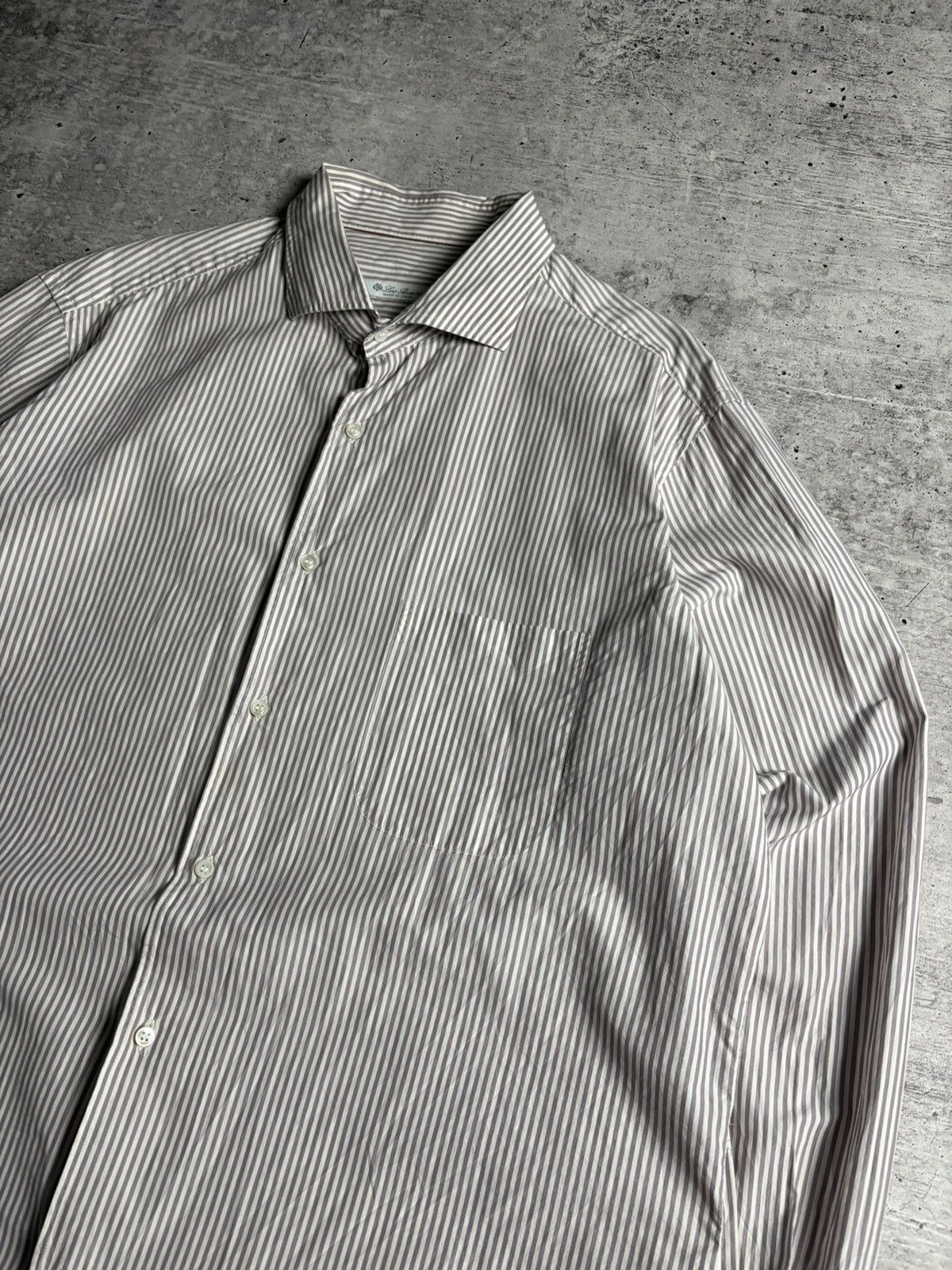 Loro Piana Loro Piana Luxury Shirt Size US XXL / EU 58 / 5 - 2 Thumbnail