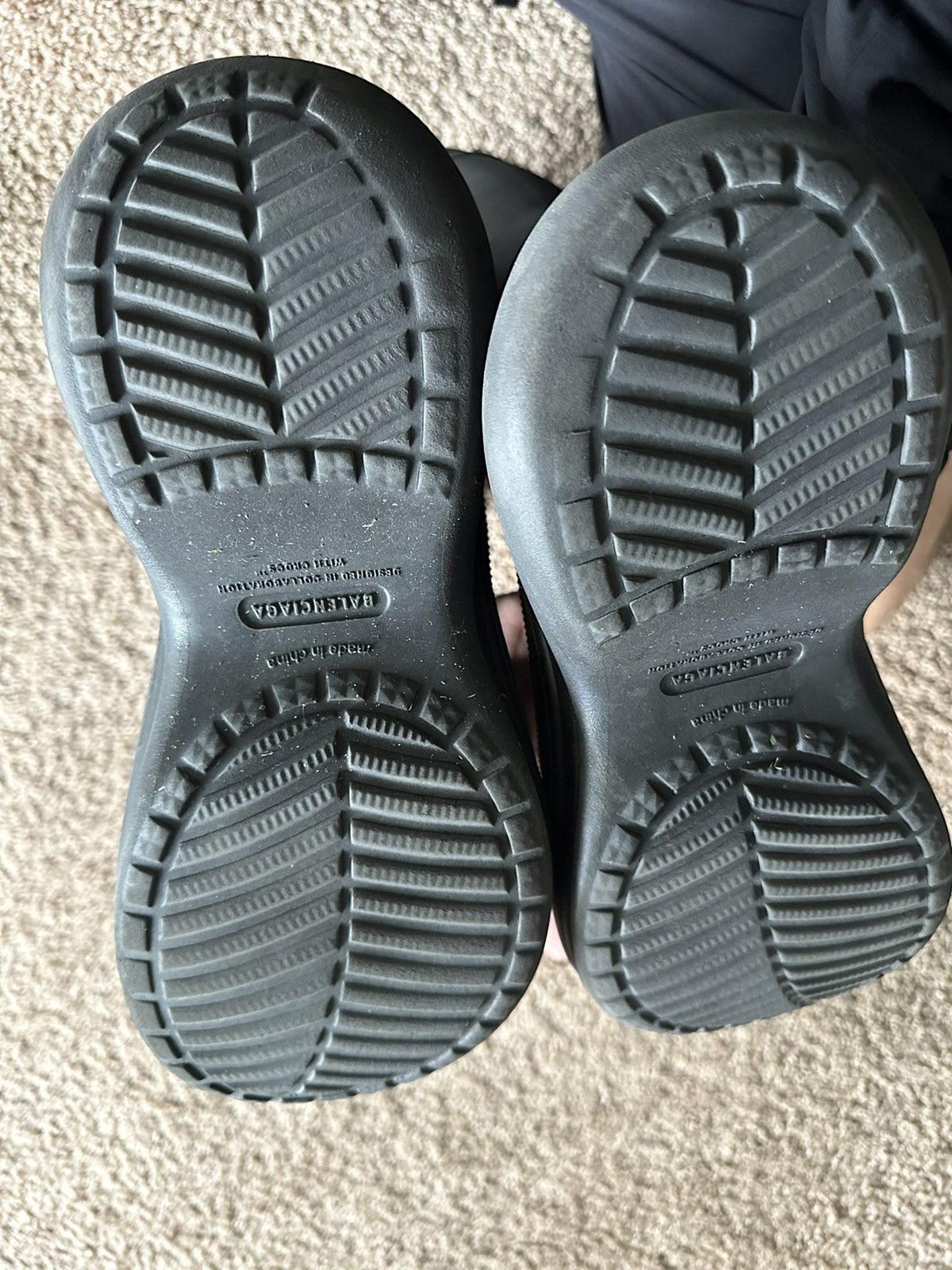 Balenciaga Balenciaga Croc Boots Size US 10 / EU 43 - 2 Thumbnail