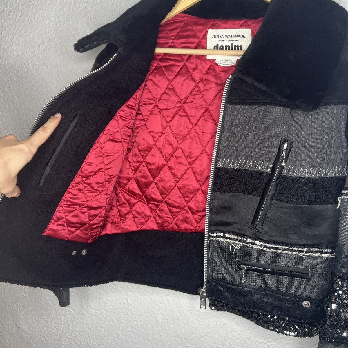 Comme des Garcons Junya Watanabe Comme des Garcons Wool Silk Jacket Size XS / US 0-2 / IT 36-38 - 7 Thumbnail