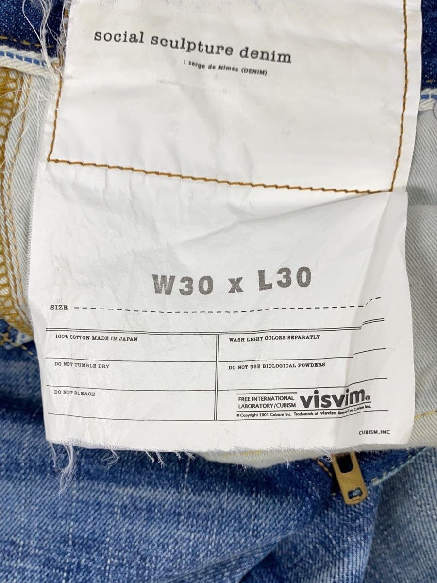 Visvim Vintage Wash Denim Jeans Size US 30 / EU 46 - 6 Thumbnail