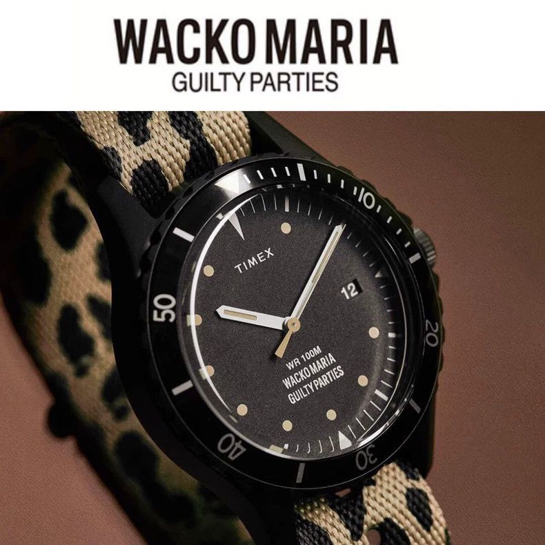 Wacko Maria wacko maria Leopard print watch 2503-Nextarrow Size ONE SIZE - 1 Thumbnail