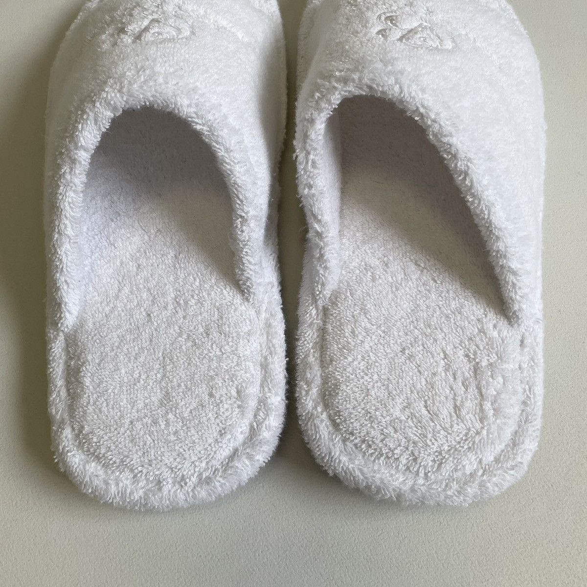 Balenciaga White Terry Cotton ‘Hotel Slippers’ Size US 9 / EU 42 - 12 Thumbnail