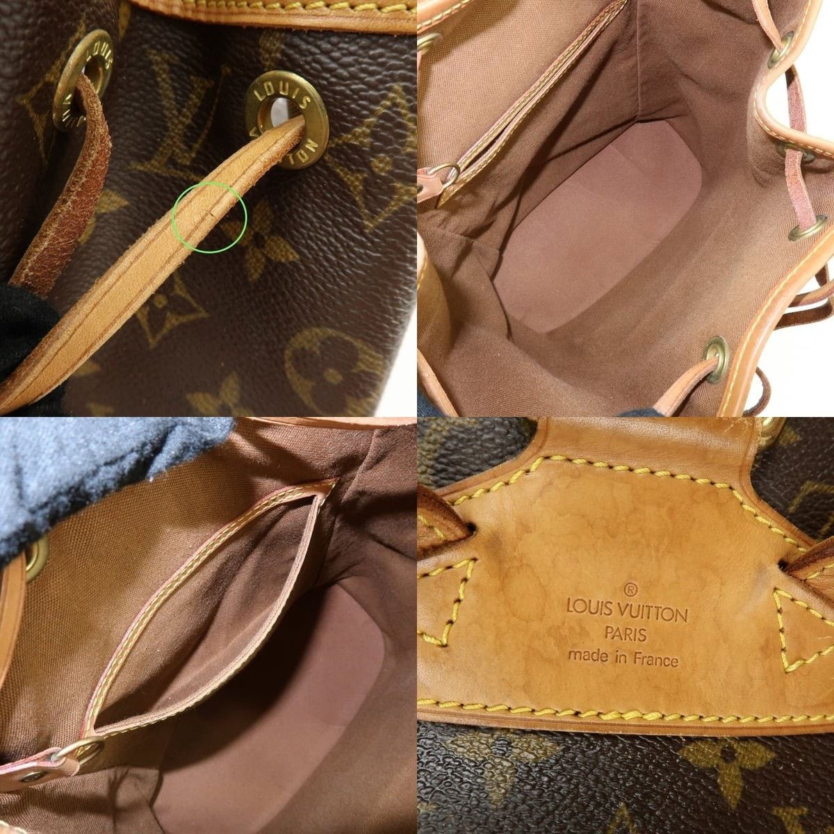 Louis Vuitton Louis Vuitton Monogram Montsouris MM Backpack Size ONE SIZE - 7 Thumbnail
