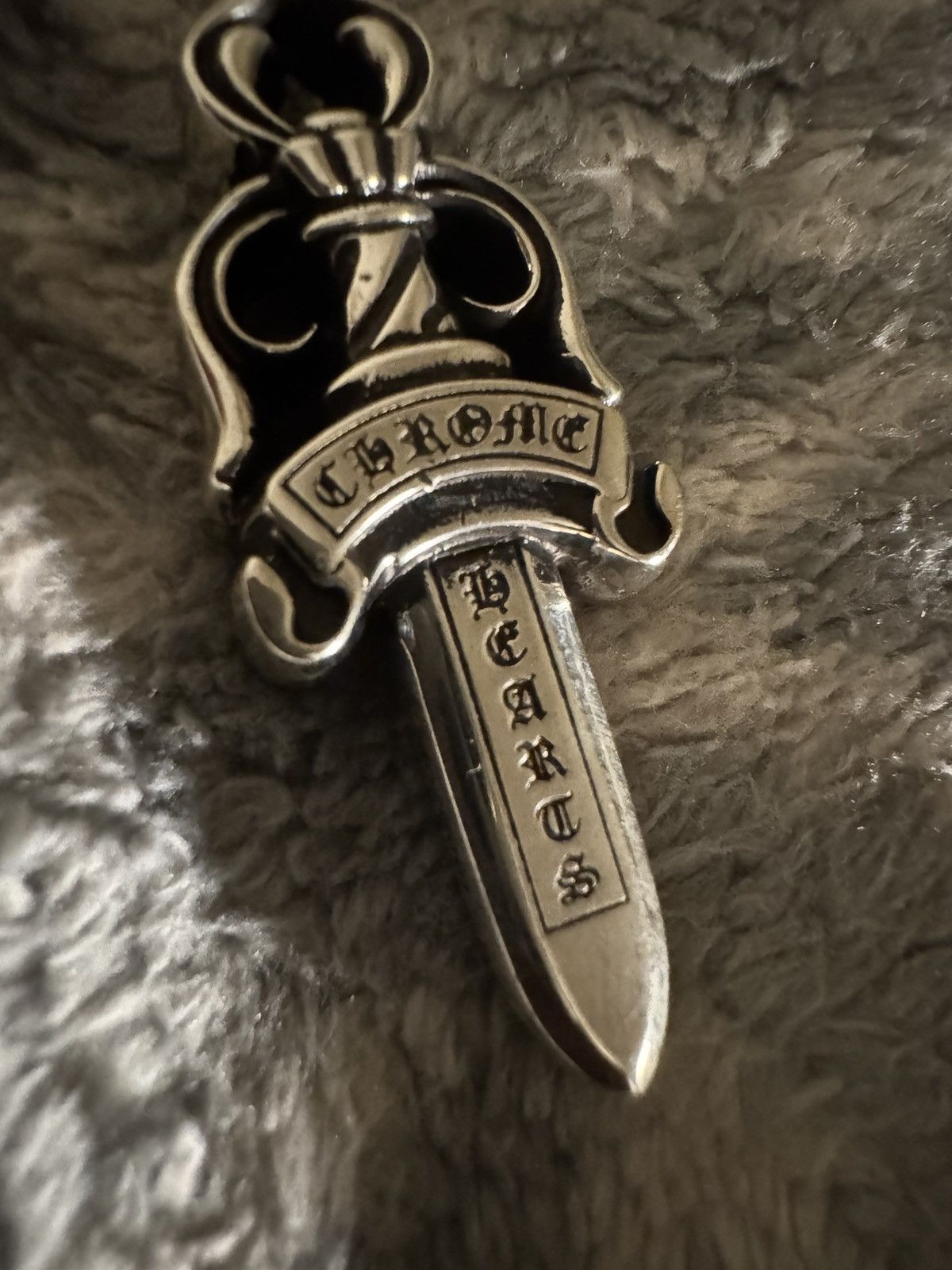 Chrome Hearts Chrome Heart Double Dagger Pendant Size ONE SIZE - 7 Thumbnail